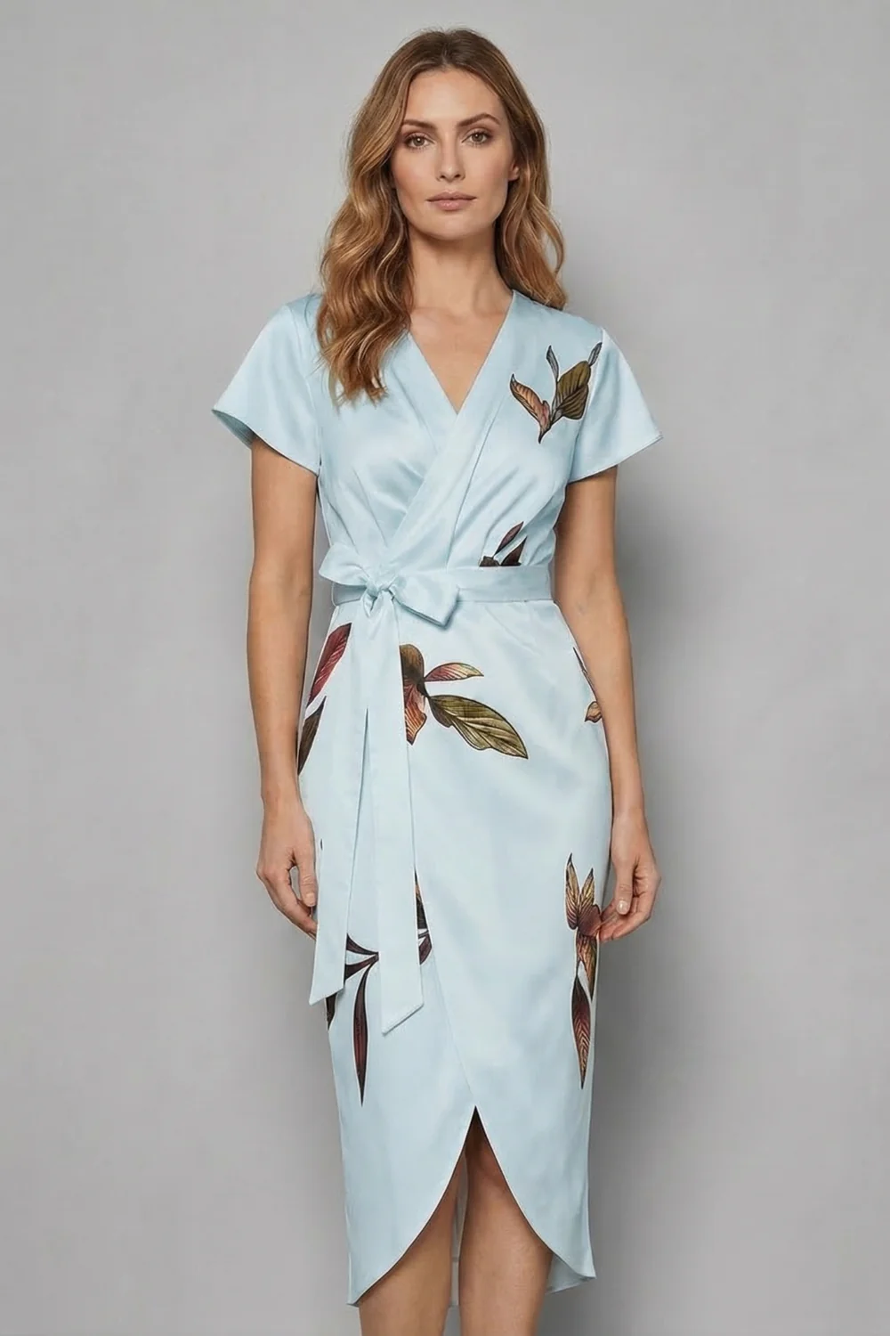 Lioravelle – Effortless wrap silhouette – Midi dress - Image 6