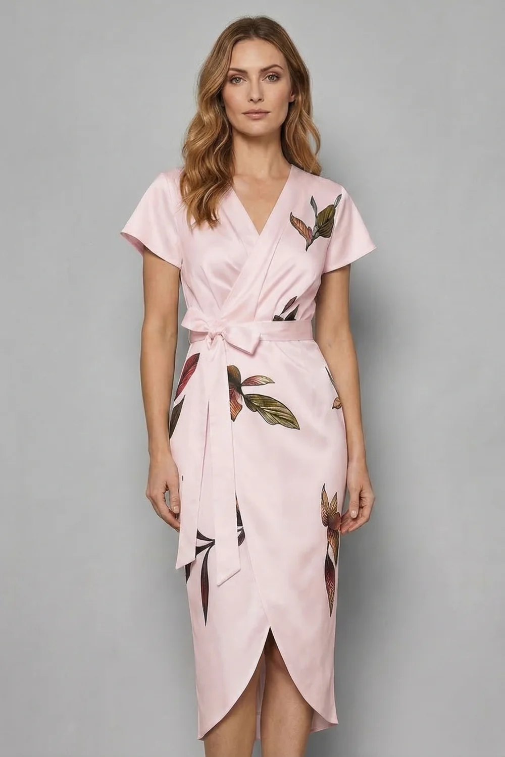 Lioravelle – Effortless wrap silhouette – Midi dress - Image 8