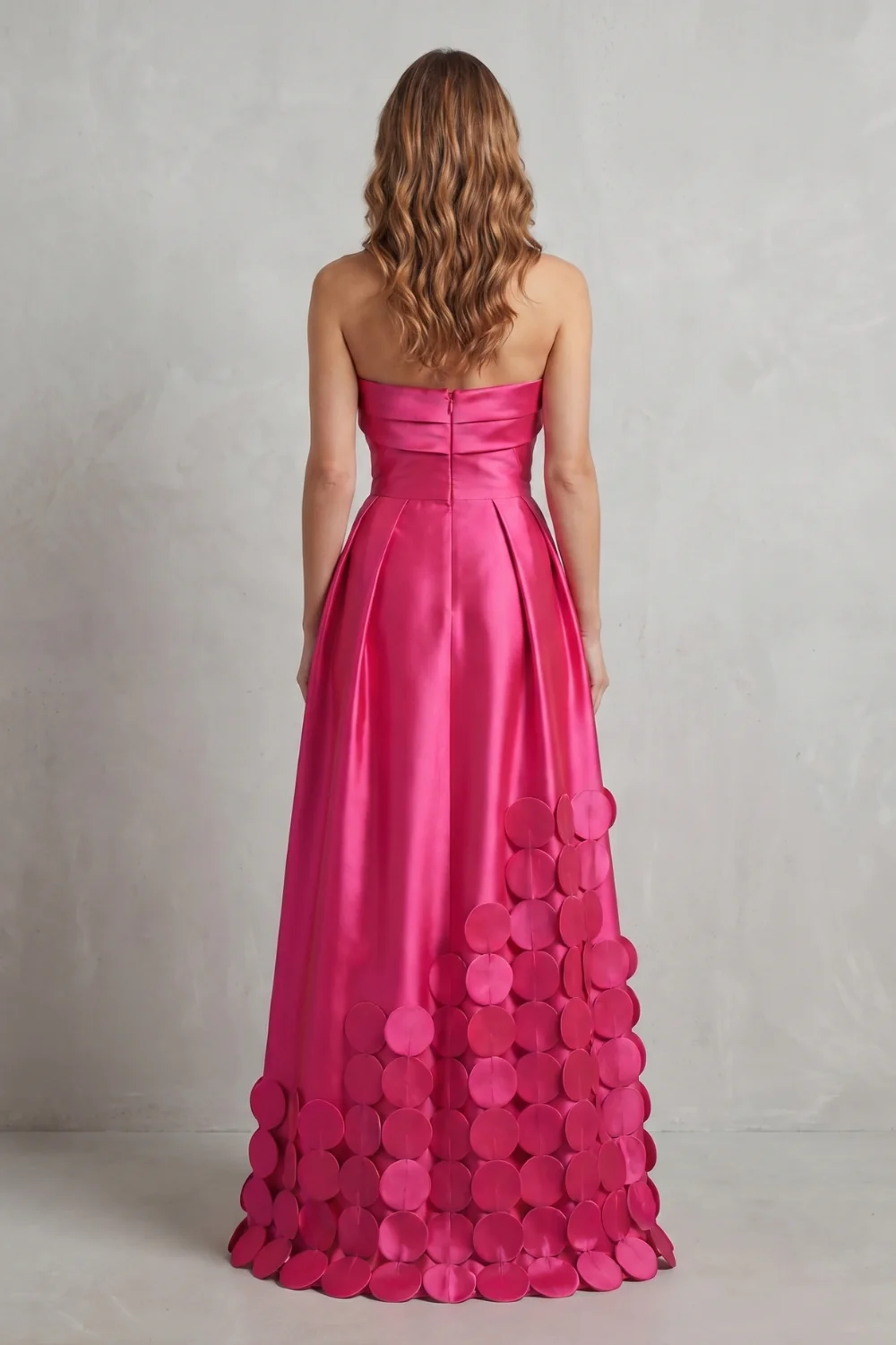Luméa – Satin polka elegance – Maxi dress - Image 4