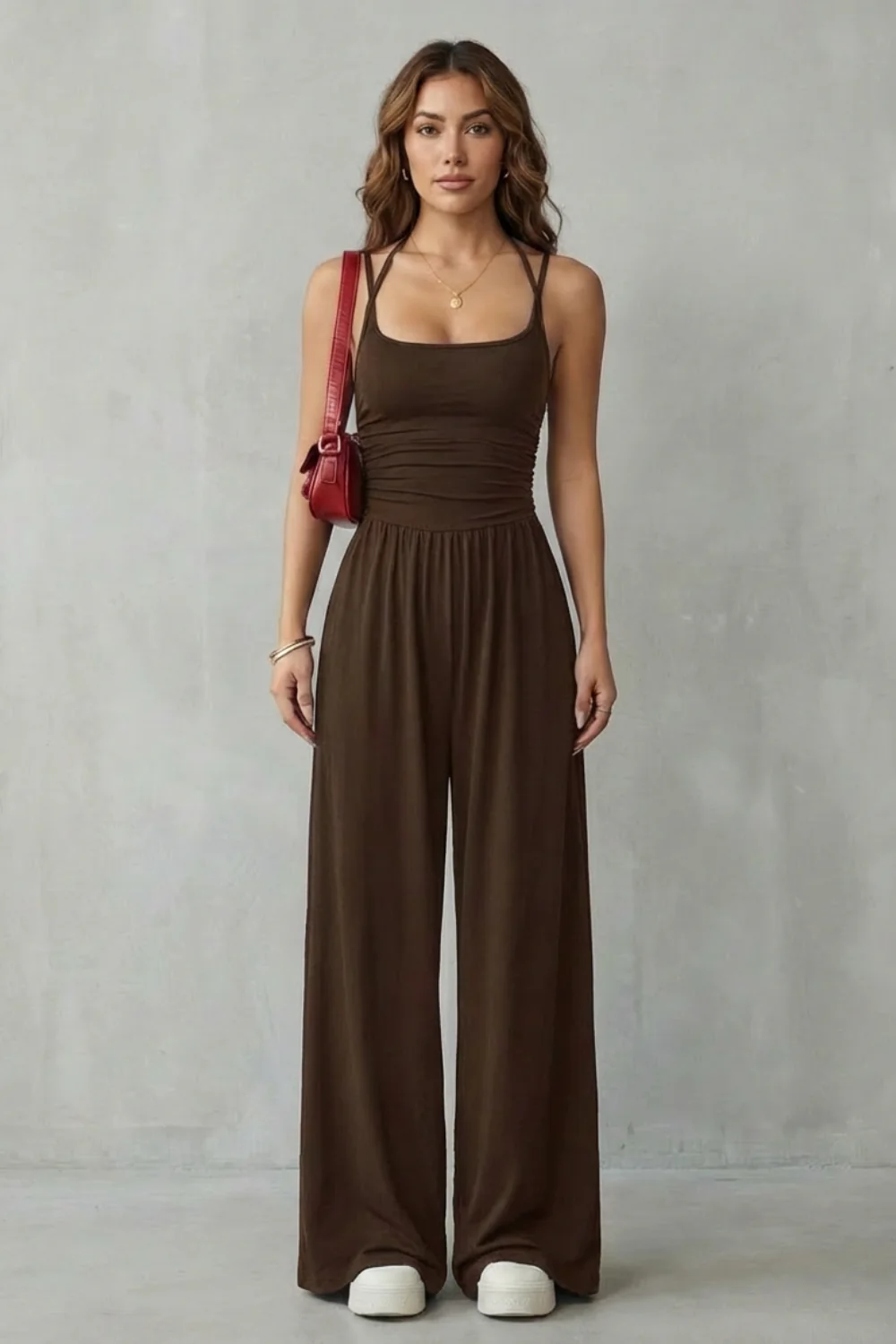Lunarra – Double strap fit – Wide-leg jumpsuit - Image 10