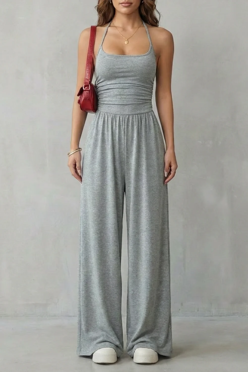 Lunarra – Double strap fit – Wide-leg jumpsuit - Image 11