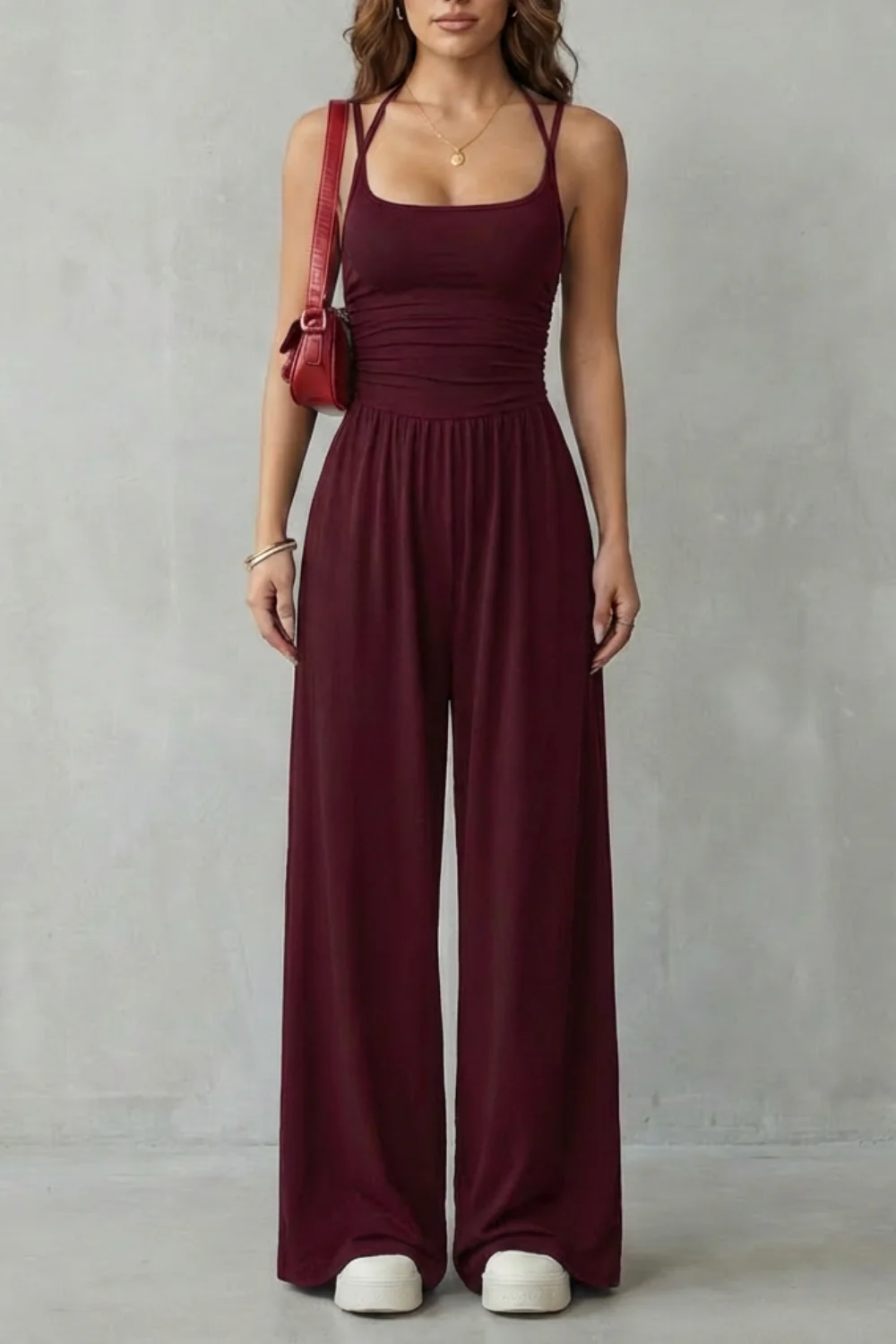 Lunarra – Double strap fit – Wide-leg jumpsuit - Image 5