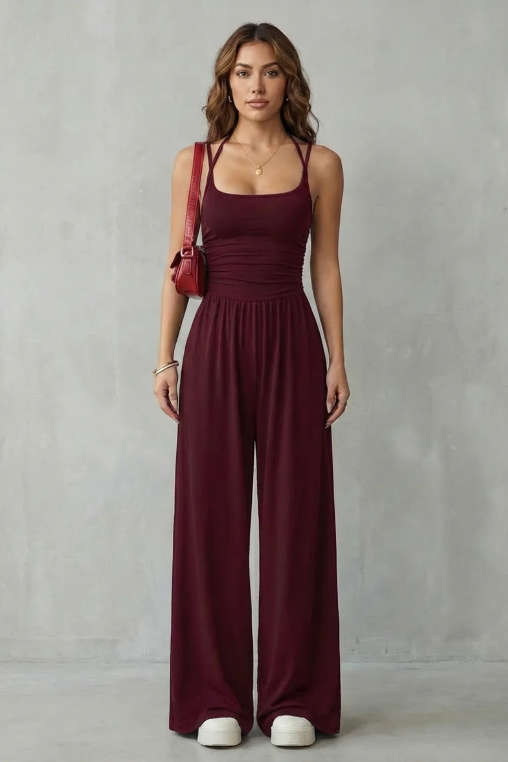 Lunarra – Double strap fit – Wide-leg jumpsuit - Image 6