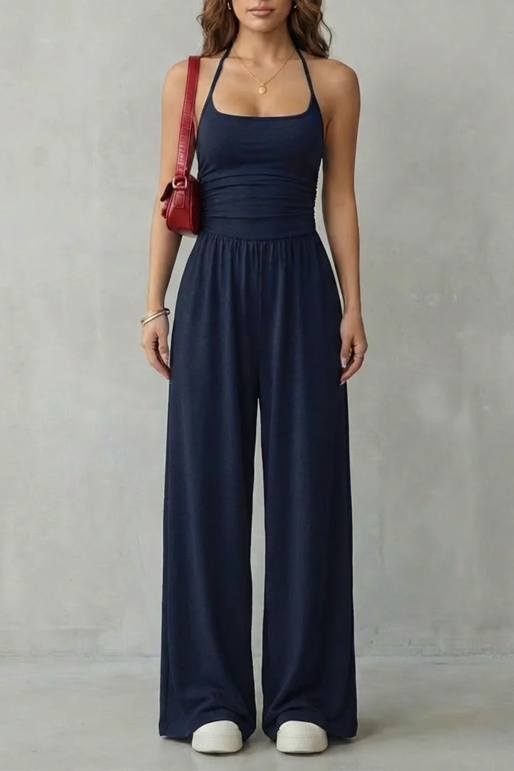 Lunarra – Double strap fit – Wide-leg jumpsuit - Image 7