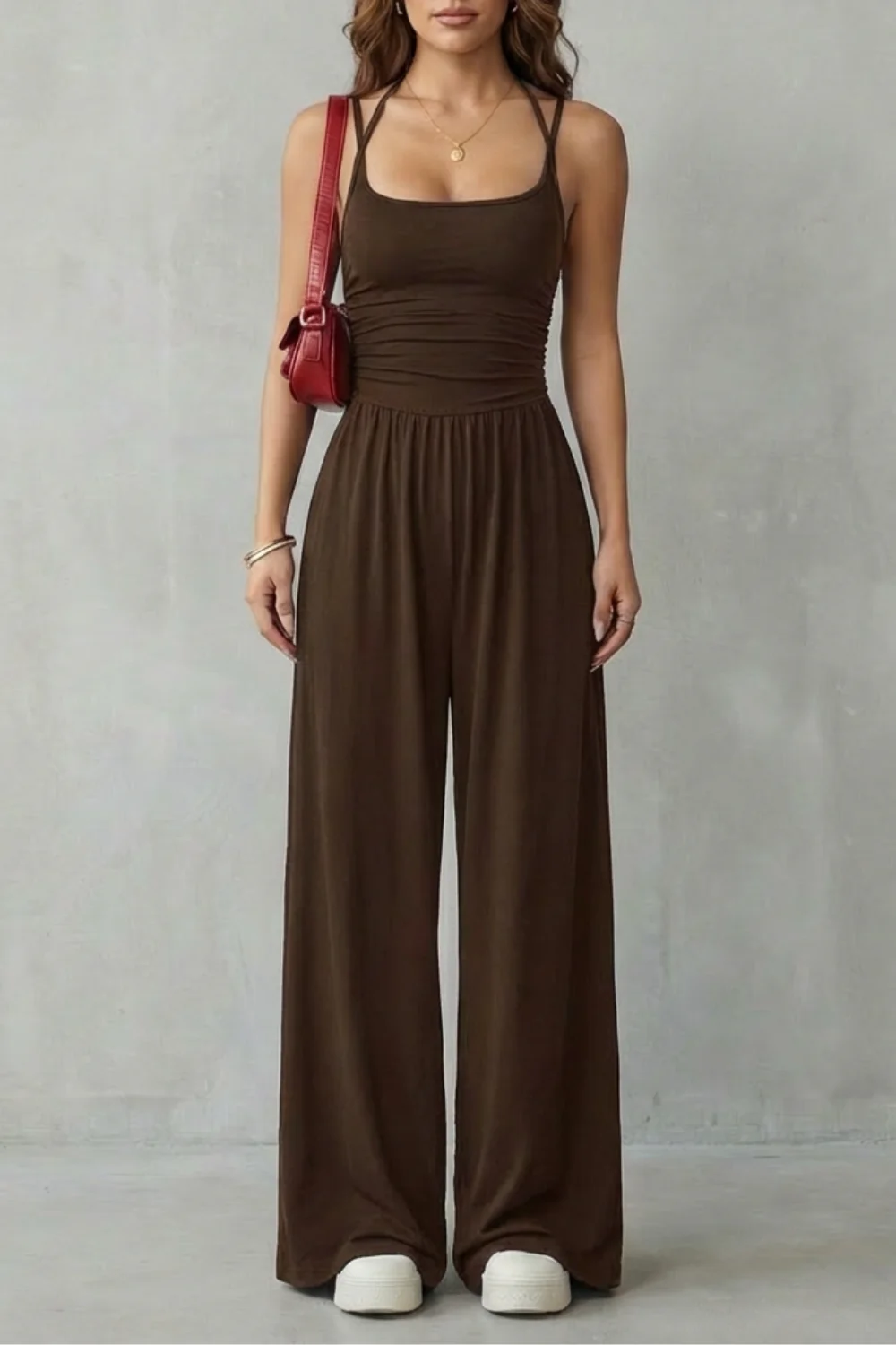 Lunarra – Double strap fit – Wide-leg jumpsuit - Image 9