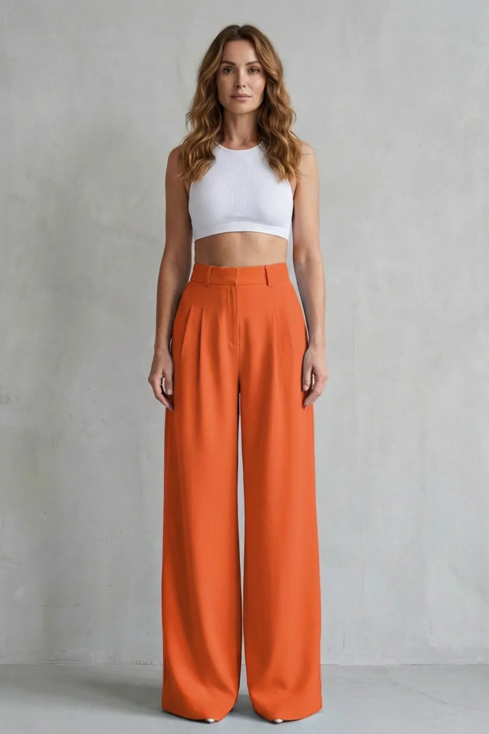 Lunévia – Flowing drape – Wide-leg tailored trousers - Image 14