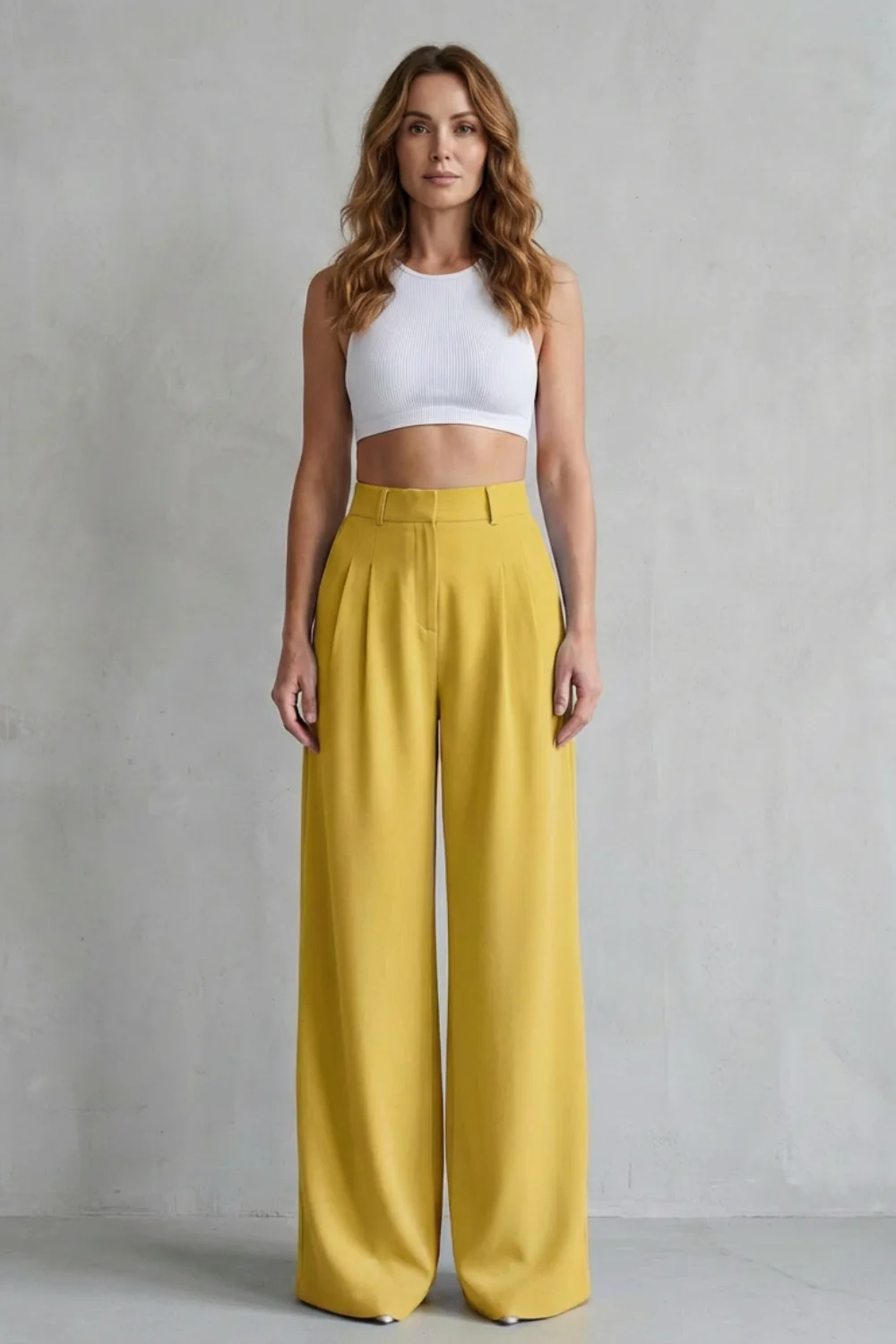 Lunévia – Flowing drape – Wide-leg tailored trousers - Image 18