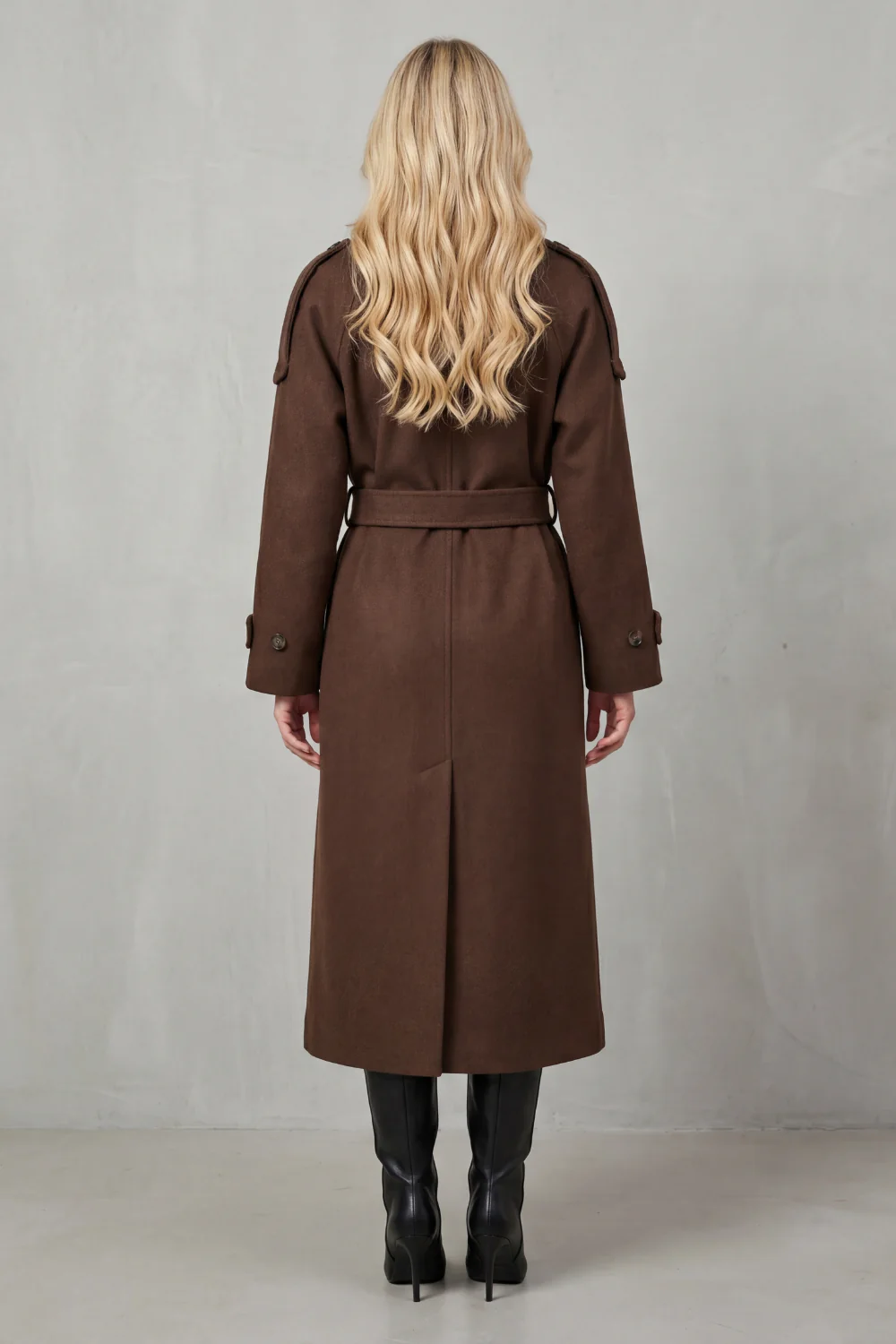 Maubéry – Oversized structure – Wool trench coat - Image 4