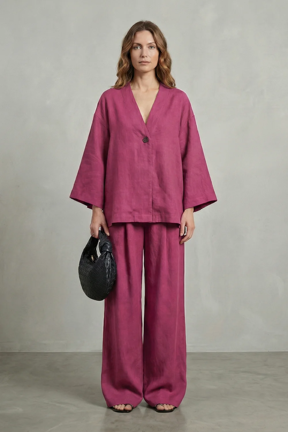 Morvella – Relaxed wrap silhouette – Two piece set - Image 10