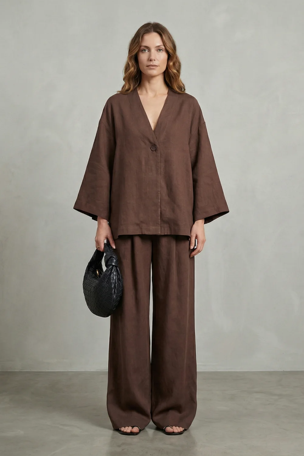 Morvella – Relaxed wrap silhouette – Two piece set - Image 2