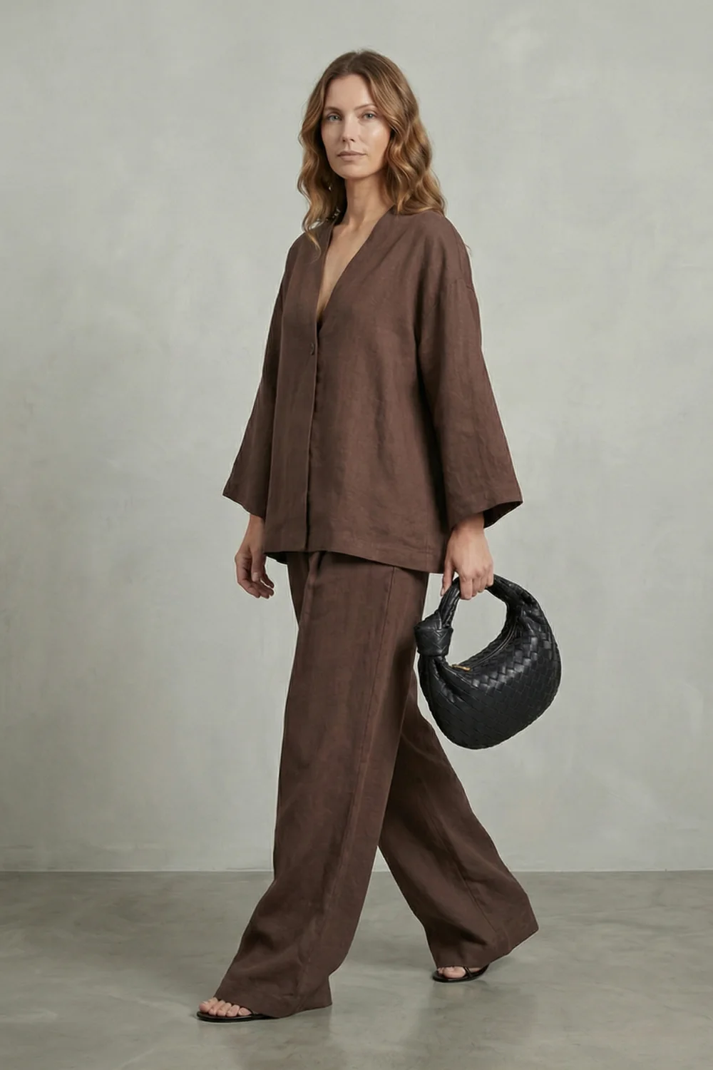 Morvella – Relaxed wrap silhouette – Two piece set - Image 3