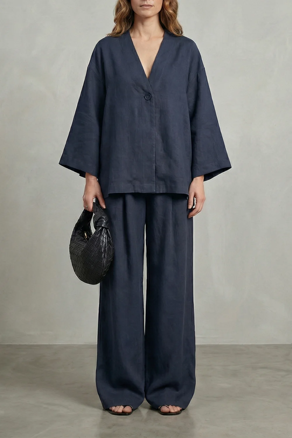 Morvella – Relaxed wrap silhouette – Two piece set - Image 7