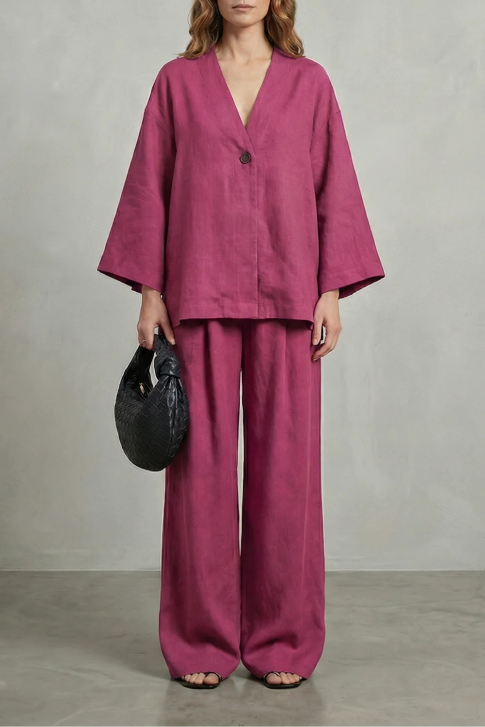 Morvella – Relaxed wrap silhouette – Two piece set - Image 9