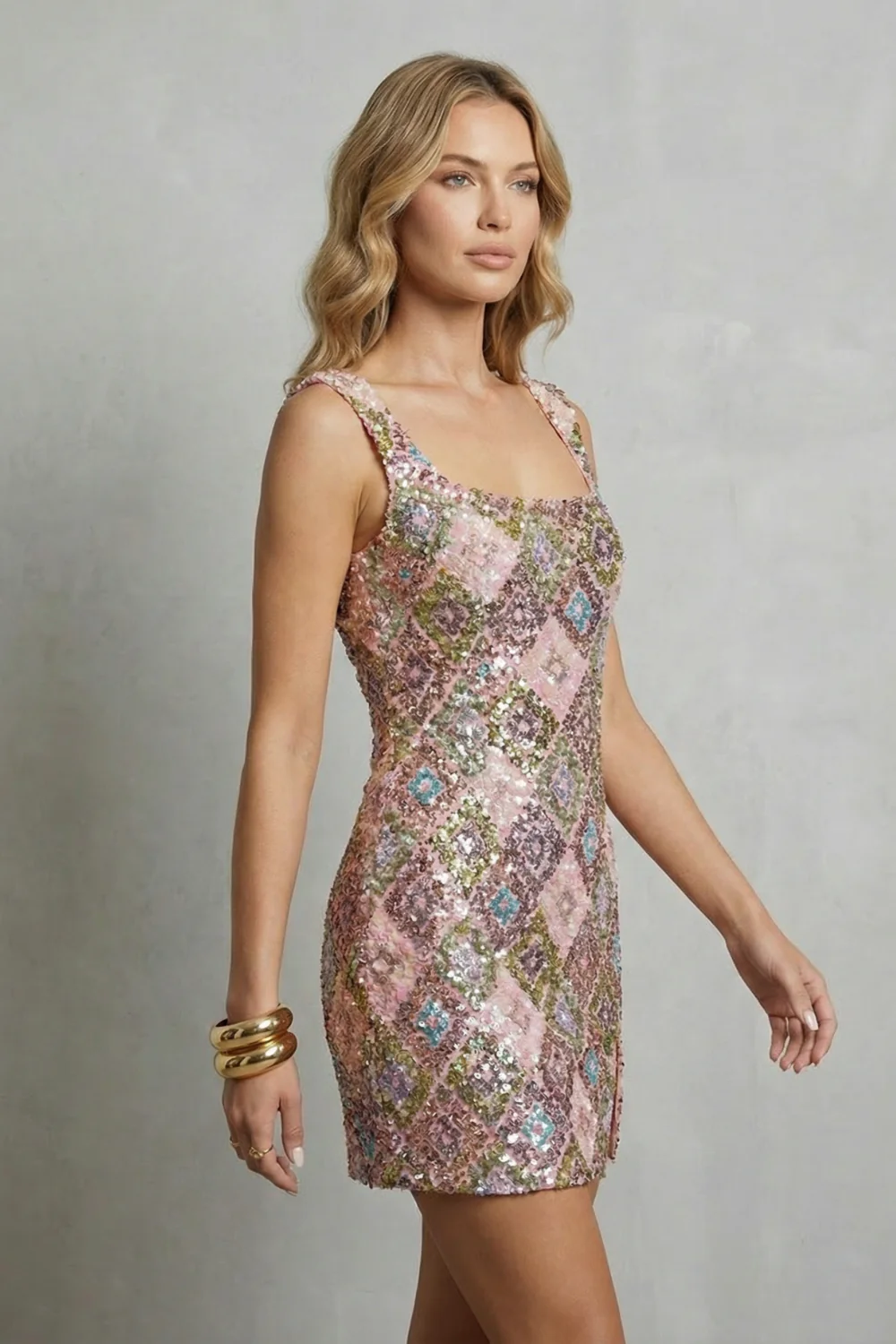 Nocterelle – Crystal sequin allure – Mini dress - Image 3