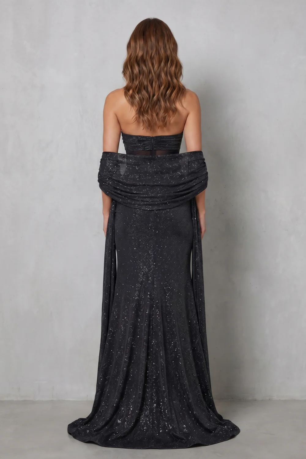 Paulisse – Sheer sequin allure – Maxi dress - Image 4