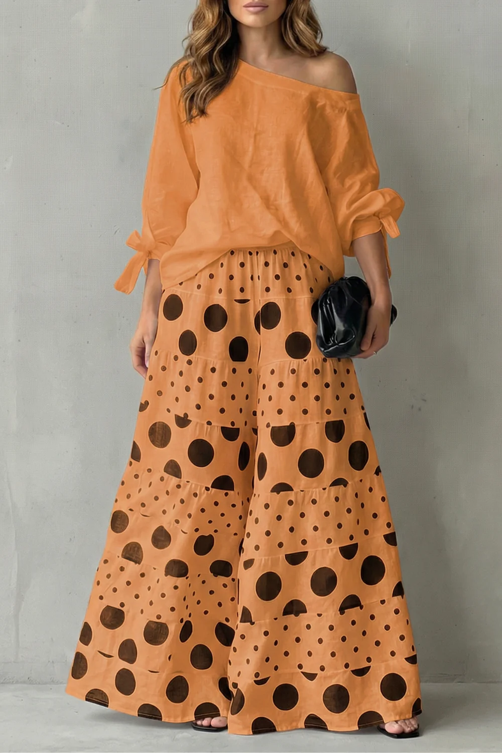 Polviera – Playful polka flow – Two piece set - Image 11