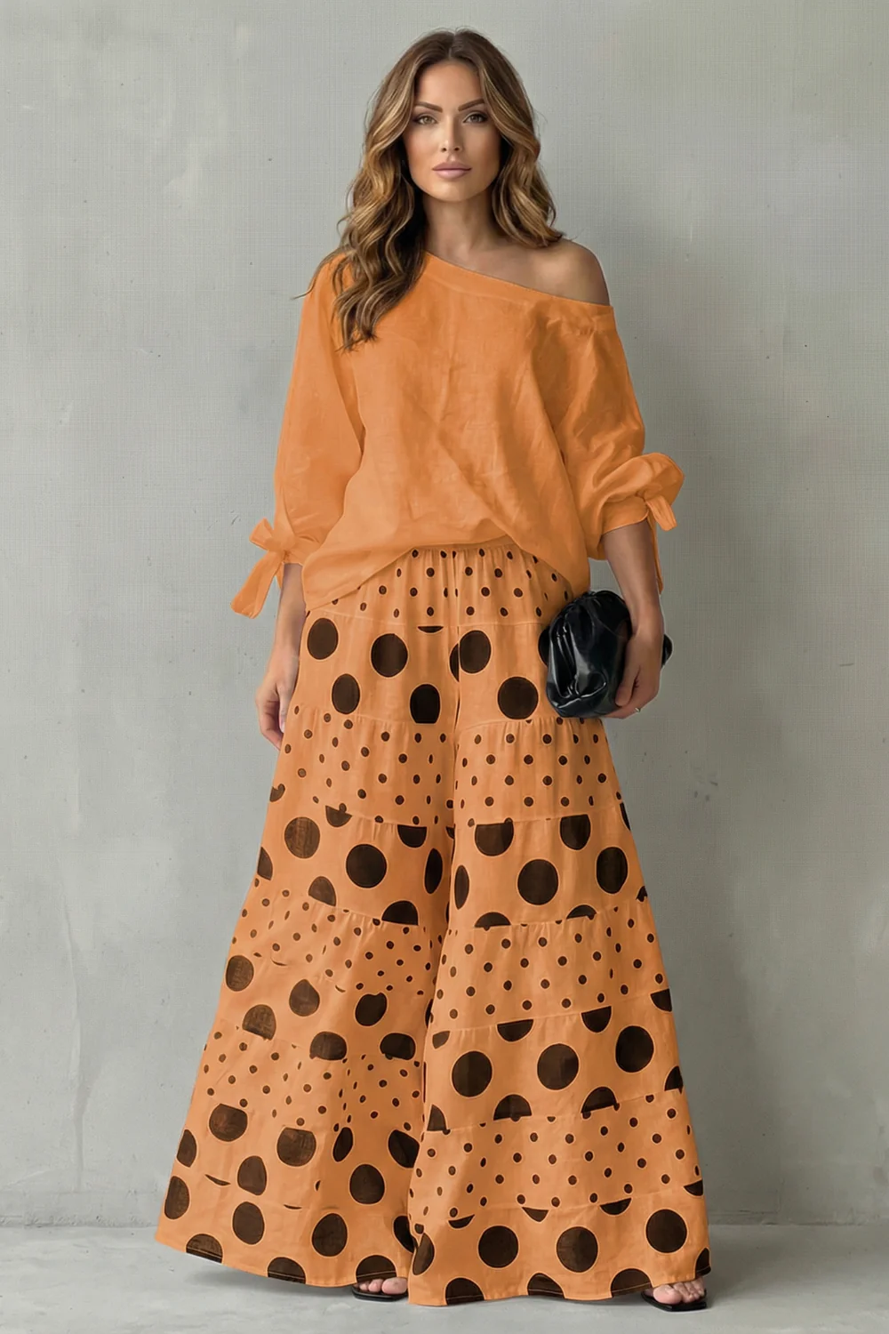 Polviera – Playful polka flow – Two piece set - Image 12