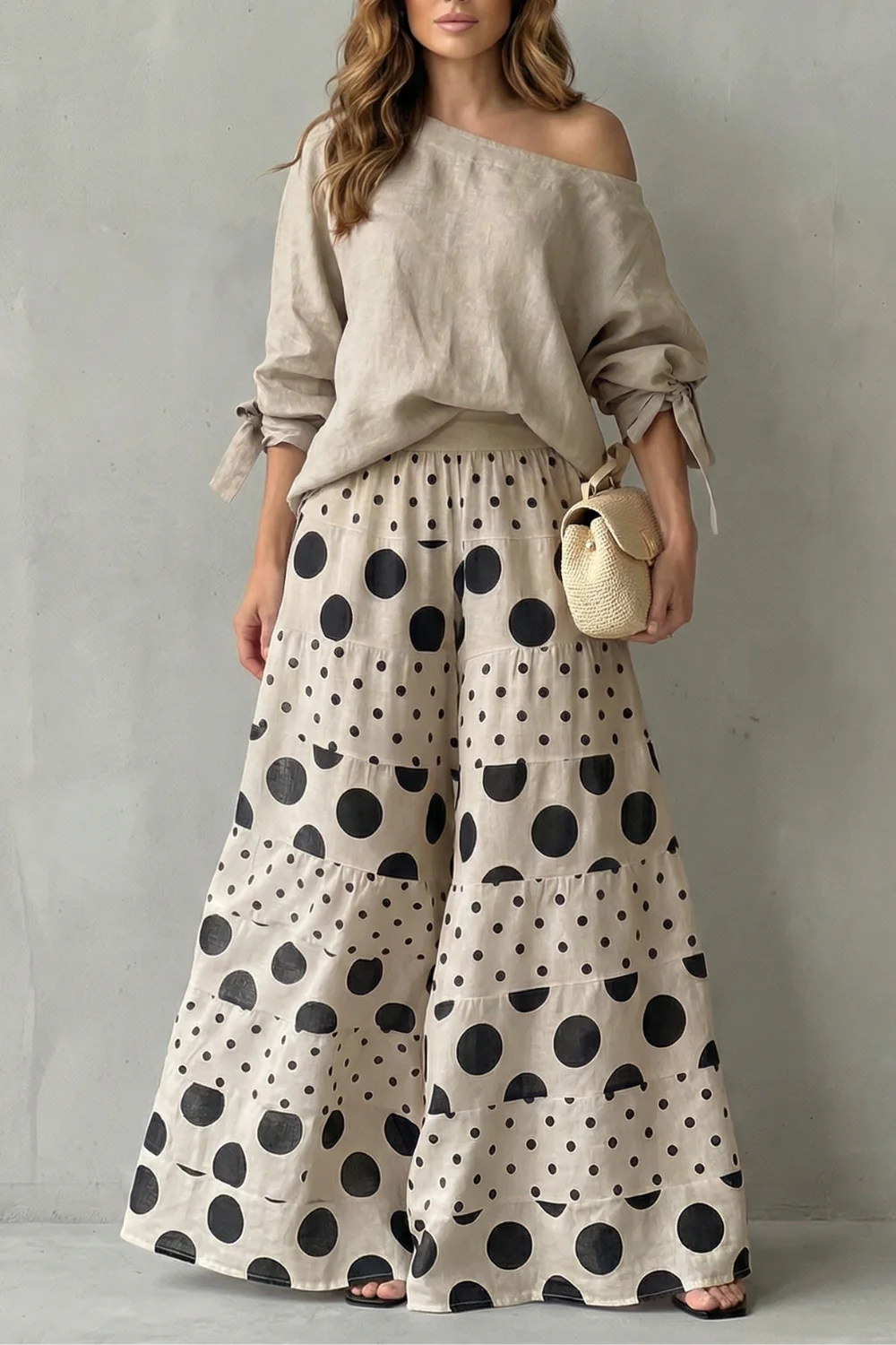 Polviera – Playful polka flow – Two piece set - Image 7