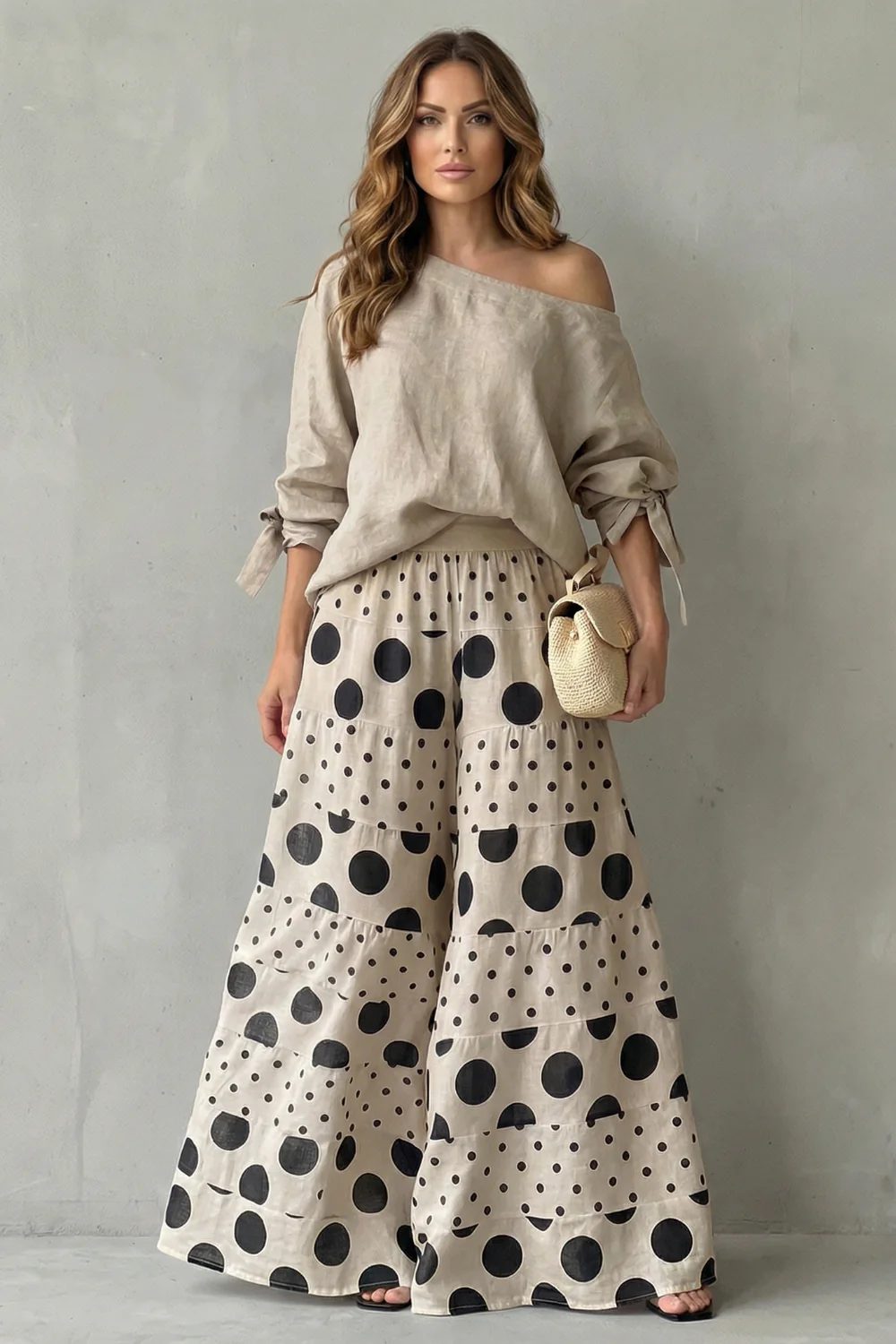 Polviera – Playful polka flow – Two piece set - Image 8