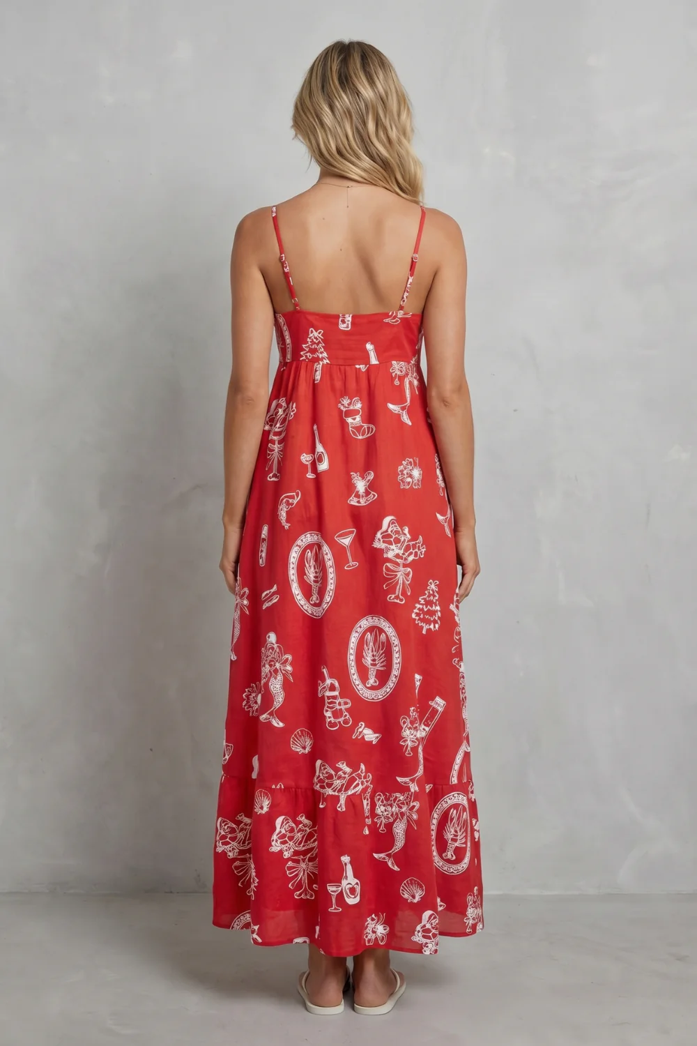 Rosavina – Playful print charm – Maxi dress - Image 4