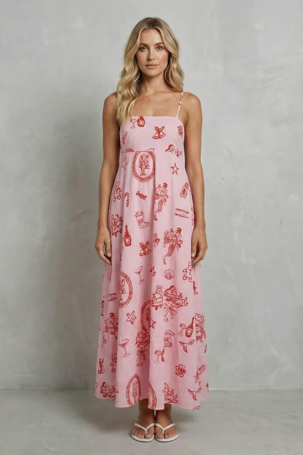 Rosavina – Playful print charm – Maxi dress - Image 6