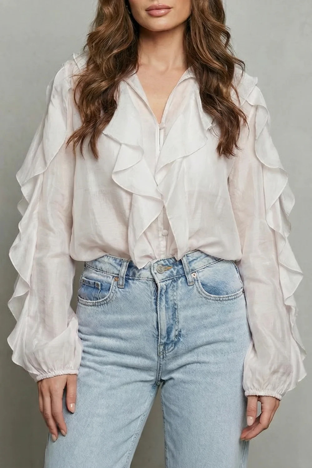 Roselisse – Romantic ruffle elegance – Blouse - Image 5