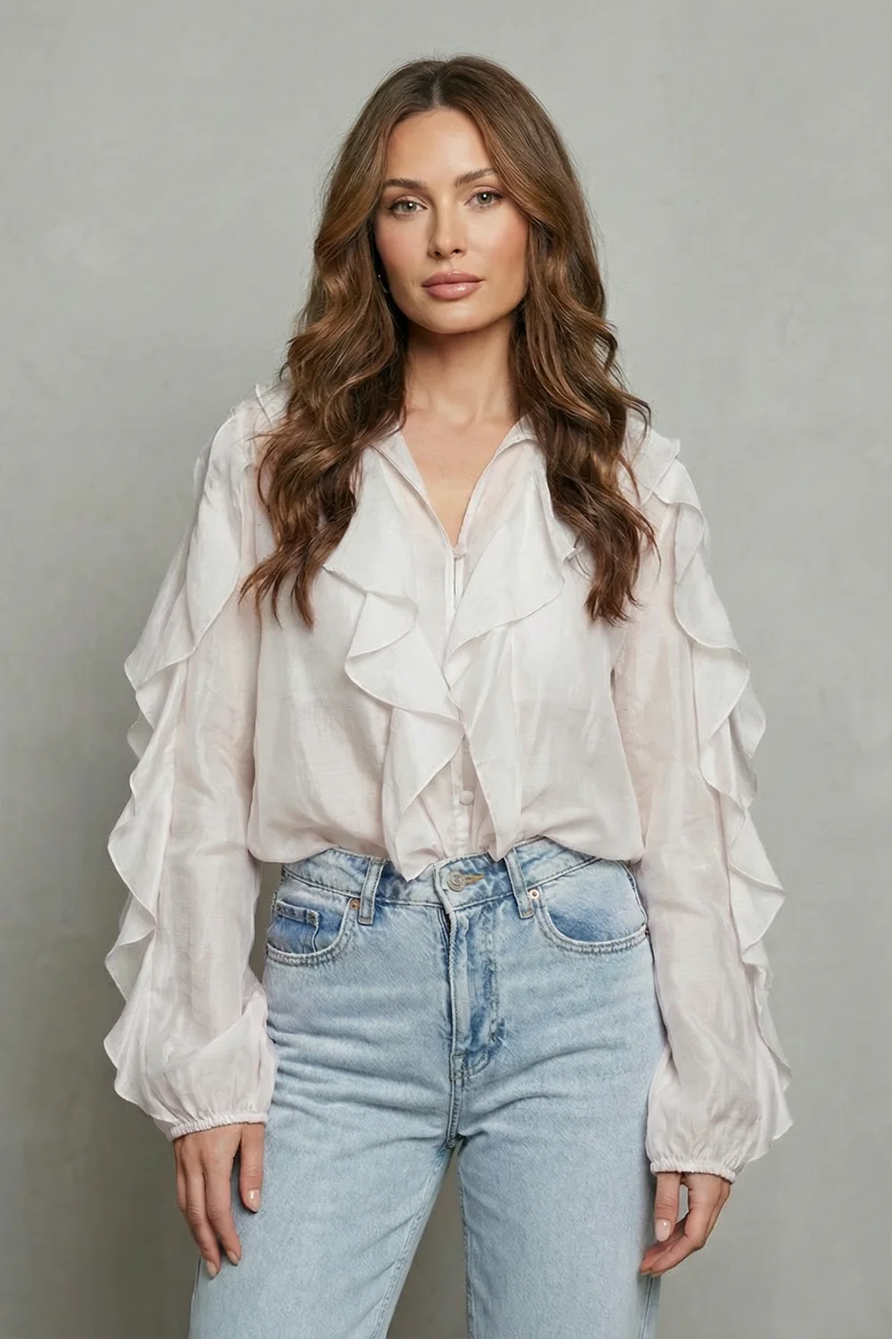 Roselisse – Romantic ruffle elegance – Blouse - Image 6