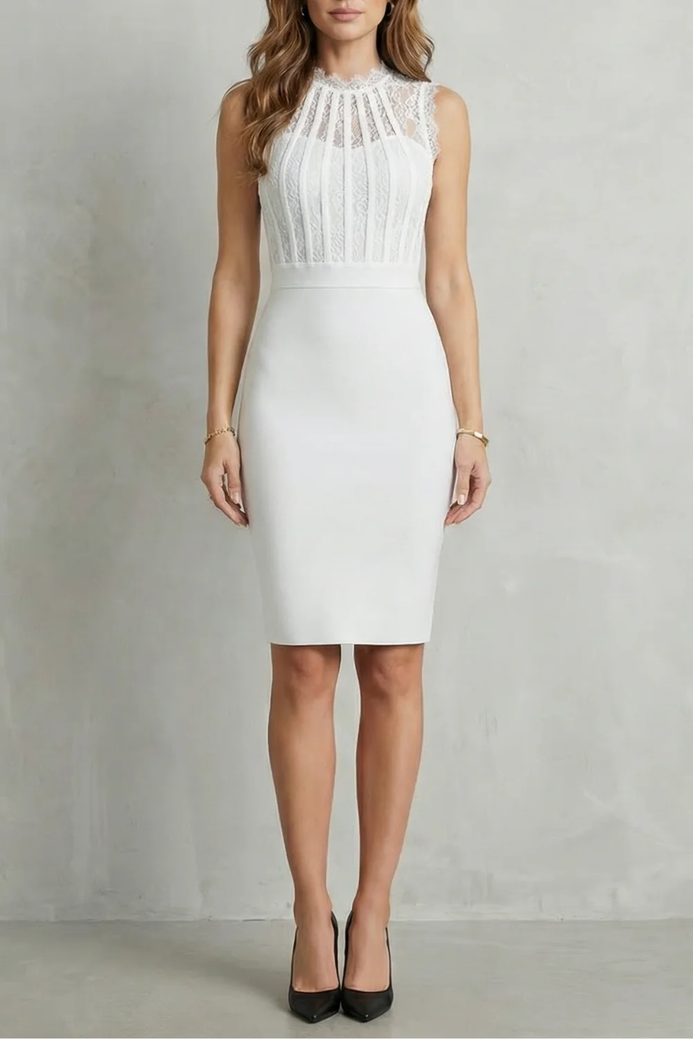 Roxelle – Lace bodycon elegance – Mini dress - Image 5