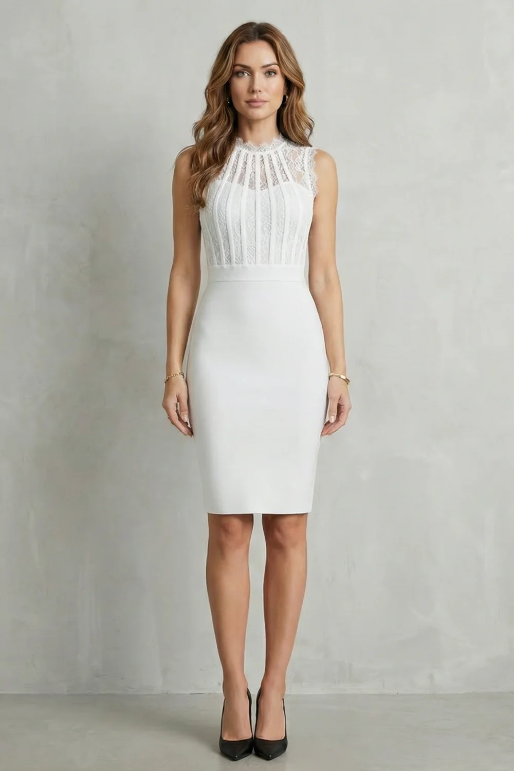 Roxelle – Lace bodycon elegance – Mini dress - Image 6