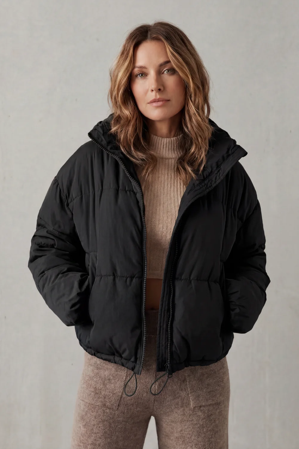Savillonne – Quilted comfort – Cropped puffer jacket - Image 6