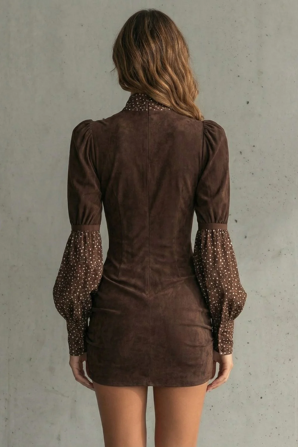 Serelinne – Vintage puff sleeve – Mini dress - Image 4