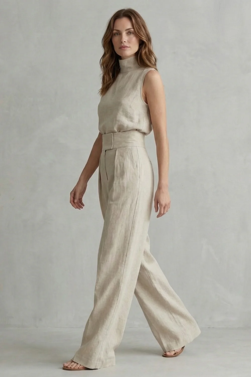 Serelisse – Minimalist elegance – Wide leg trouser set - Image 3
