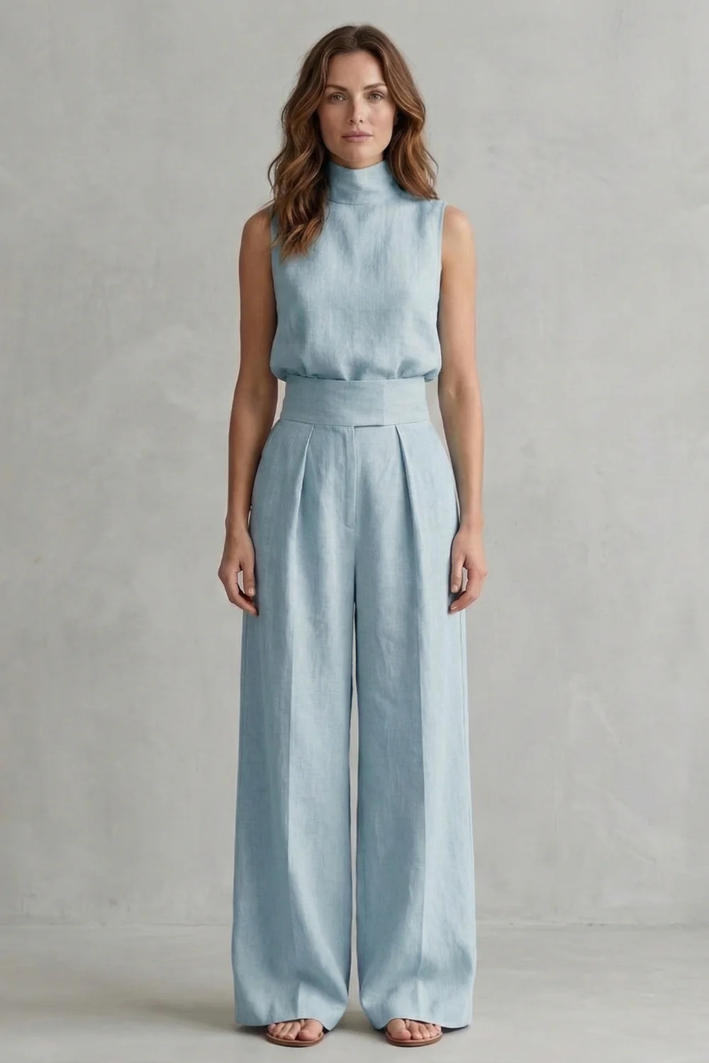 Serelisse – Minimalist elegance – Wide leg trouser set - Image 8
