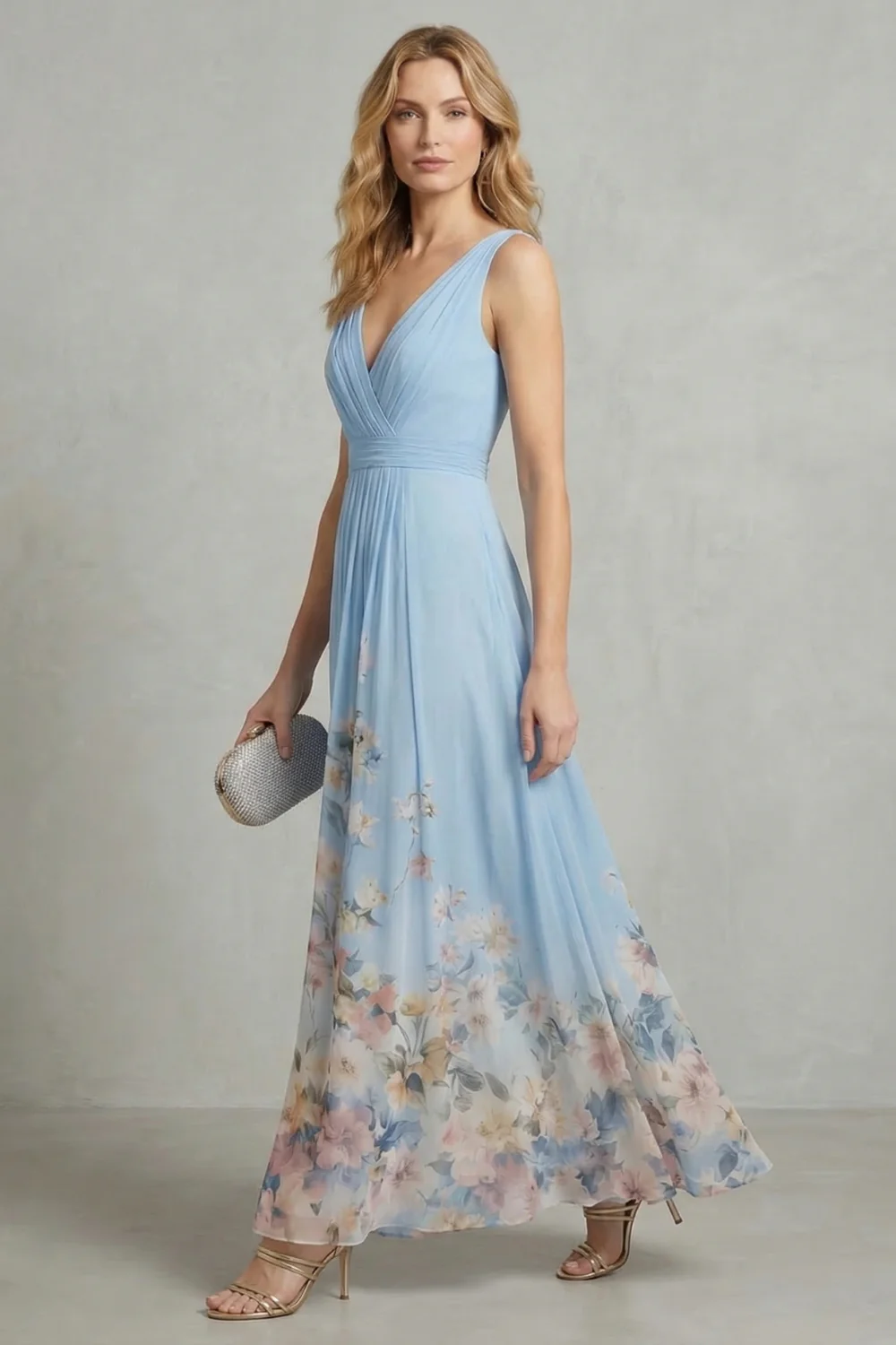 Serelisse – Romantic floral ombre – Maxi dress - Image 3
