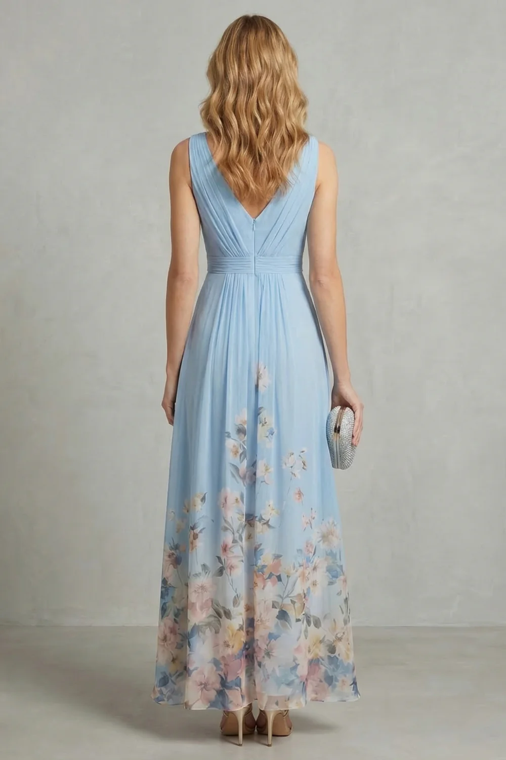Serelisse – Romantic floral ombre – Maxi dress - Image 4