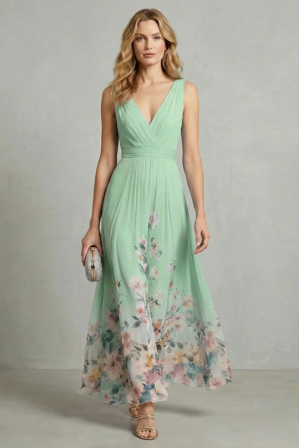Serelisse – Romantic floral ombre – Maxi dress - Image 6