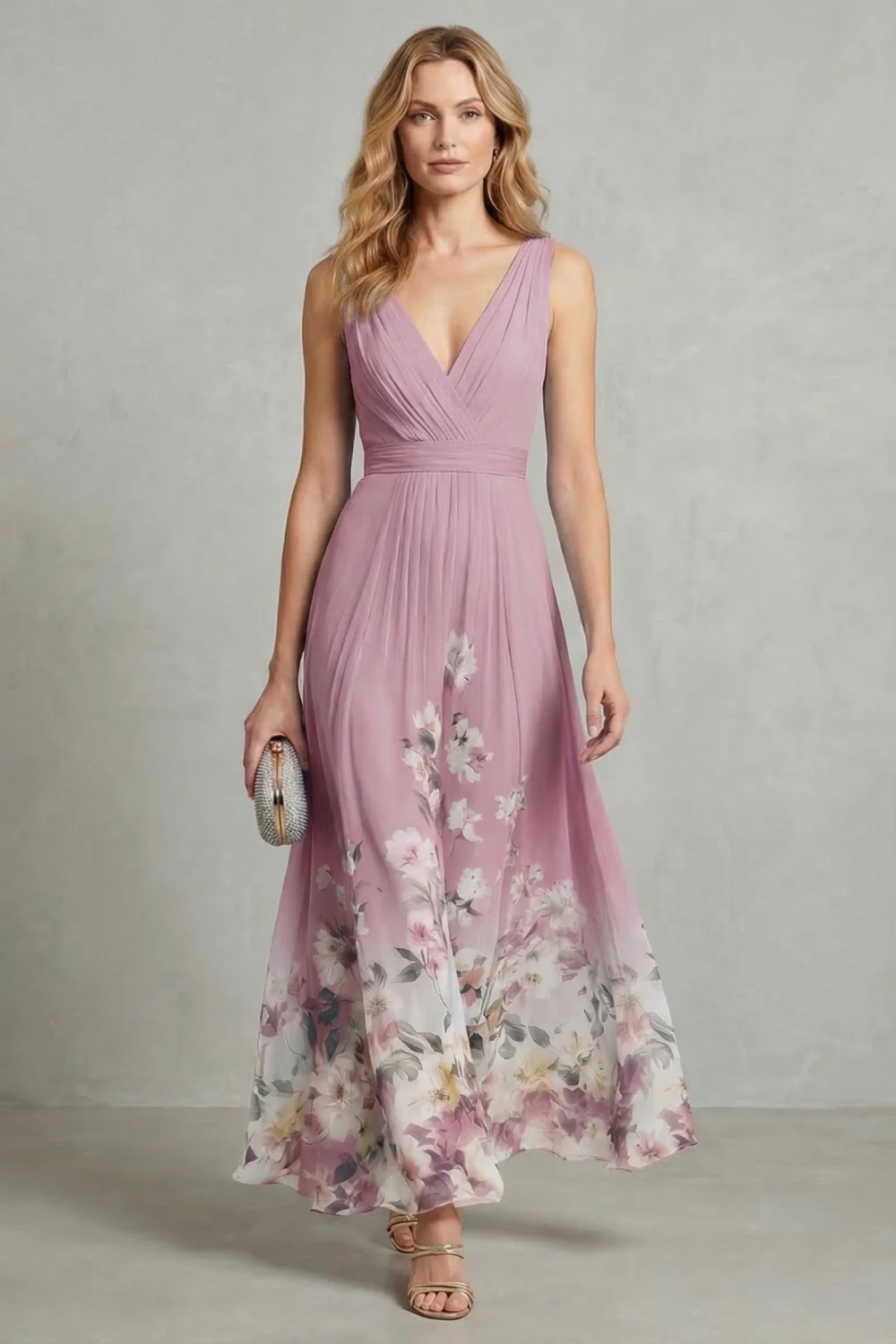 Serelisse – Romantic floral ombre – Maxi dress - Image 8