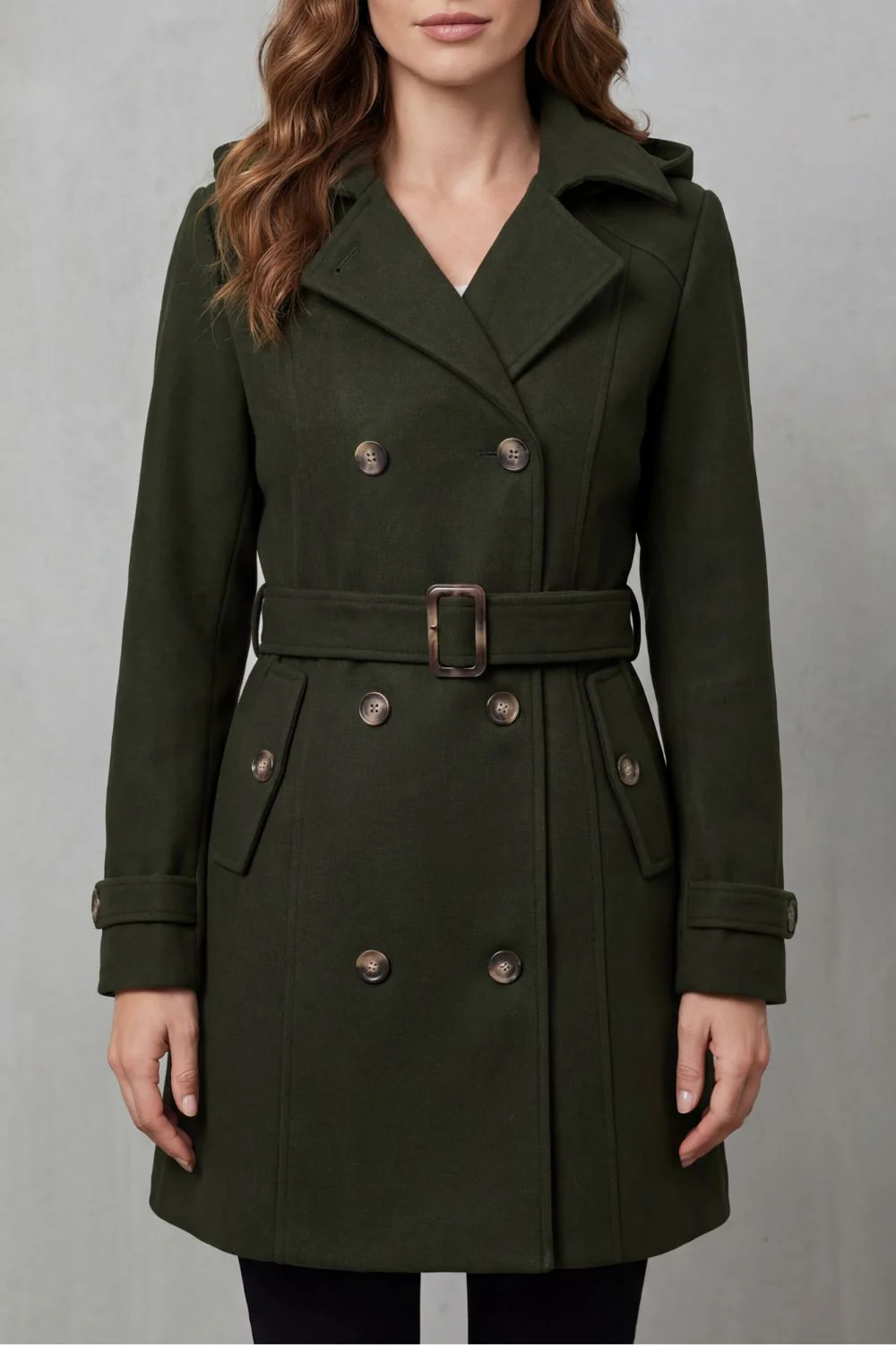 Solivane – Tailored elegance – Hooded trench coat - Image 7