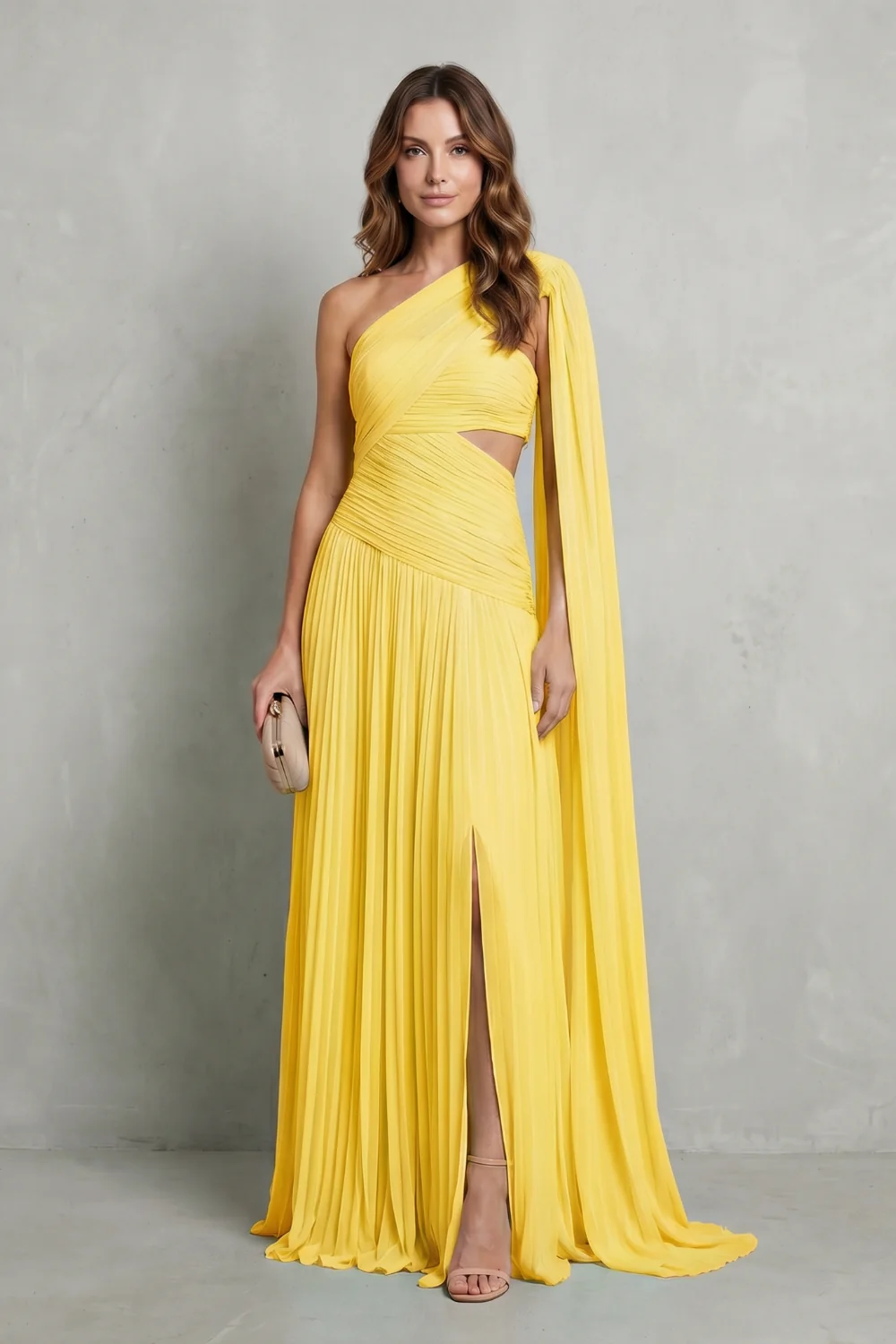 Sylvarine – Ethereal chiffon drape – Maxi dress - Image 6