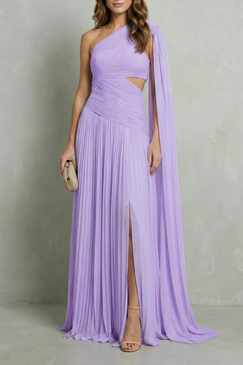 Sylvarine – Ethereal chiffon drape – Maxi dress - Image 7