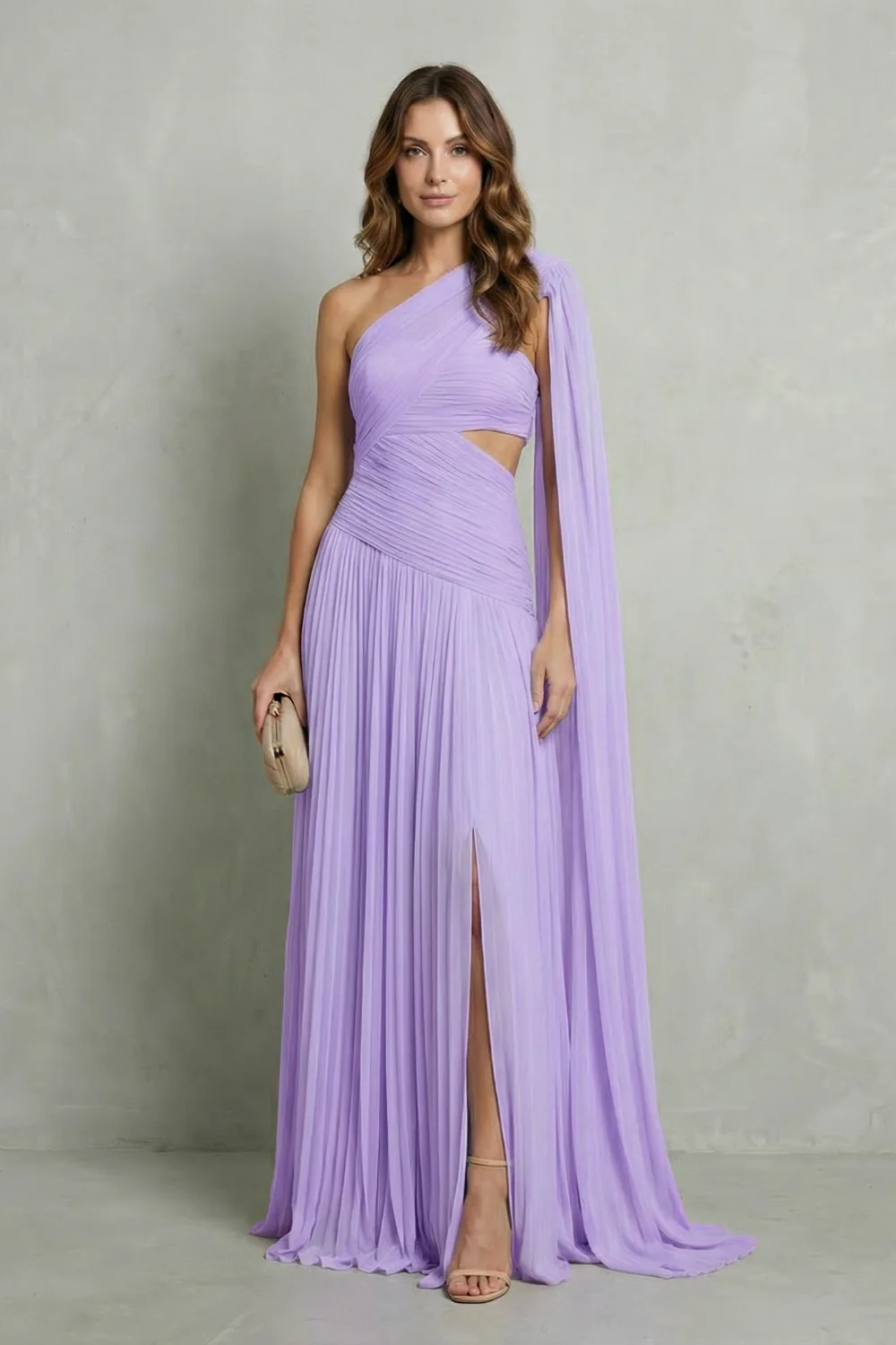 Sylvarine – Ethereal chiffon drape – Maxi dress - Image 8
