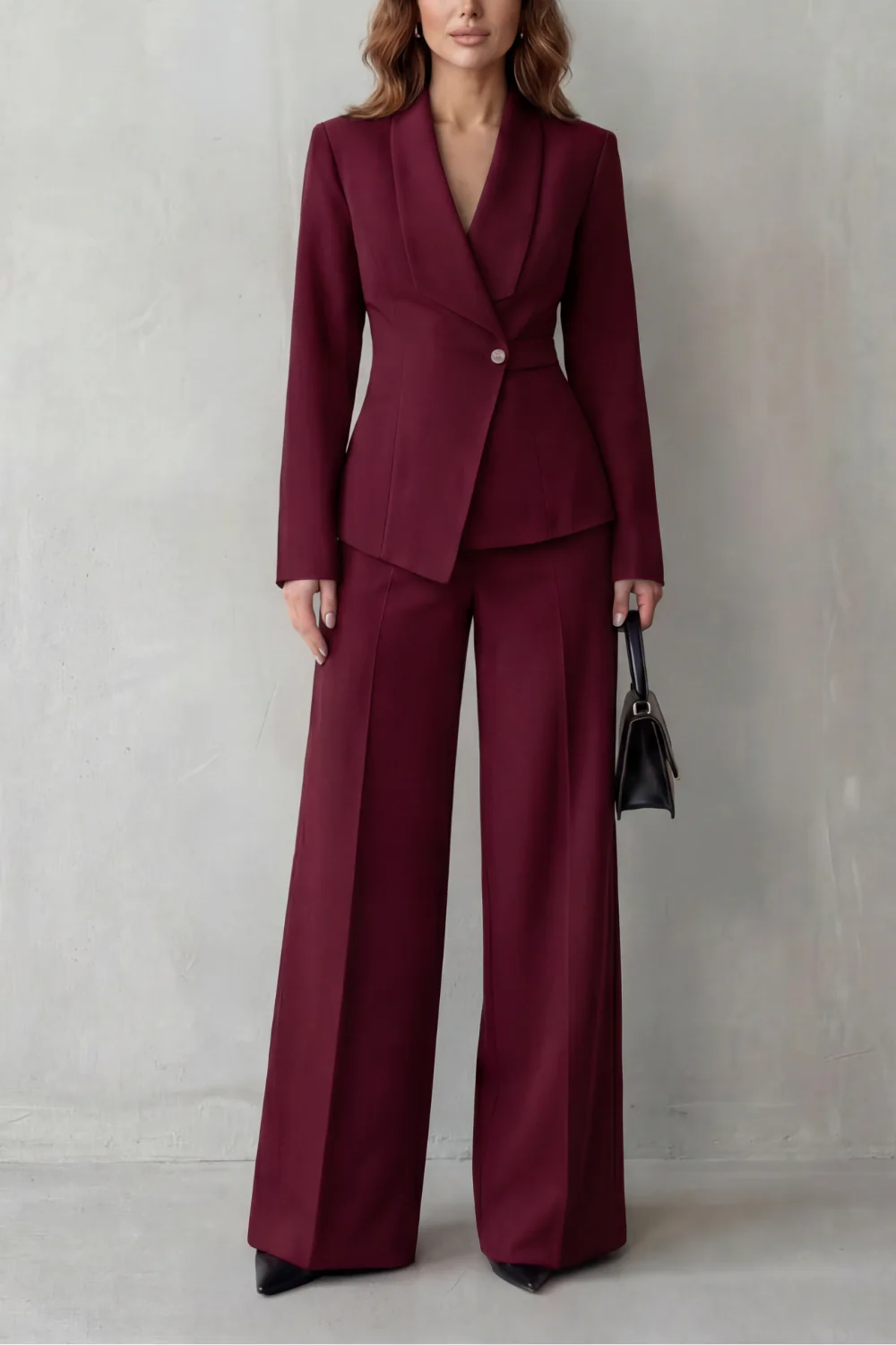 Valdérie – Sculpted waist – Tailored suit set - Image 17