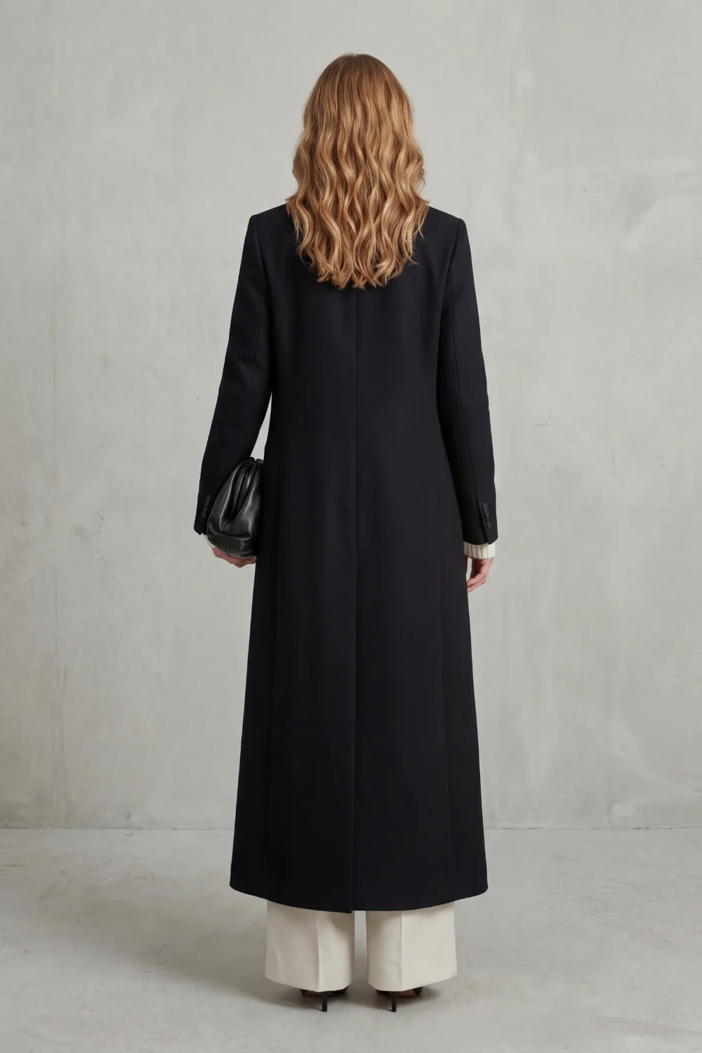 Valderine – Tailored fit – Long wool coat - Image 4