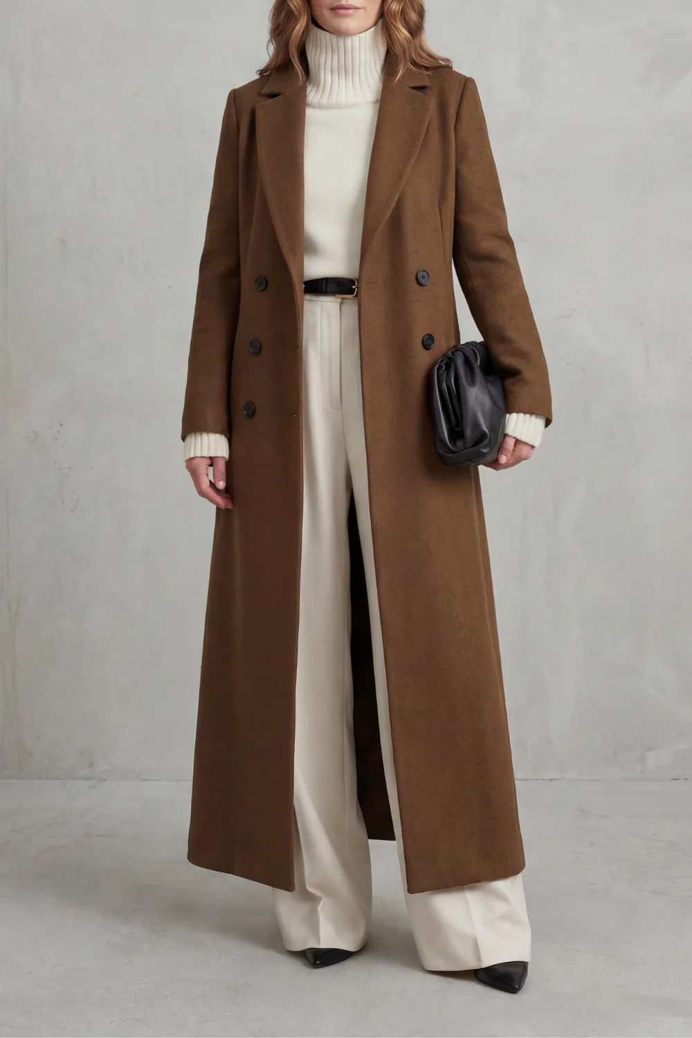 Valderine – Tailored fit – Long wool coat - Image 5