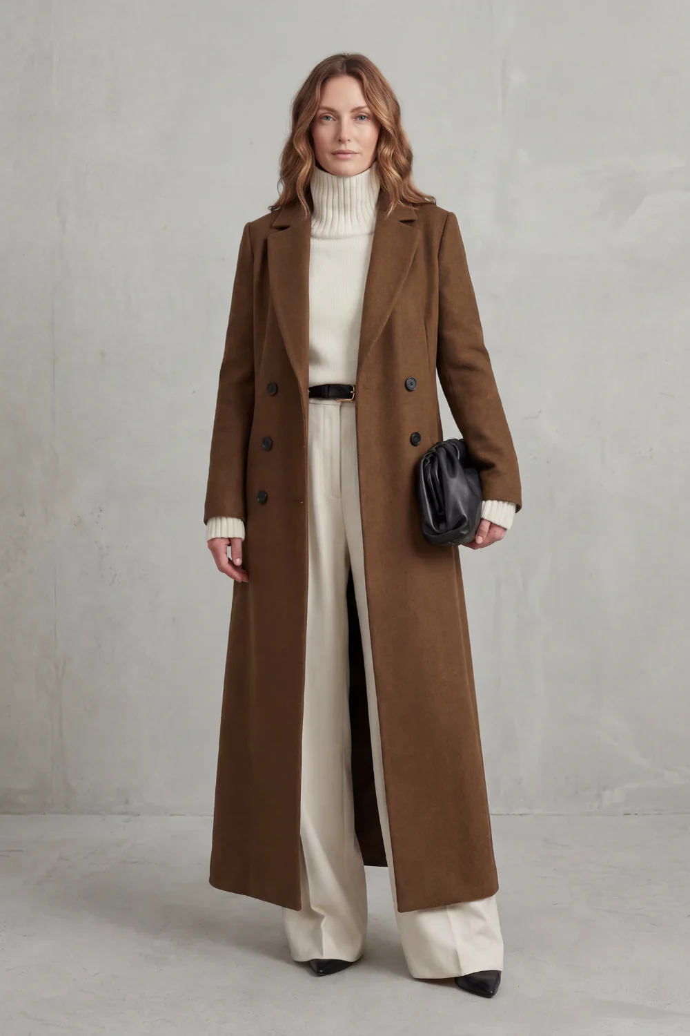 Valderine – Tailored fit – Long wool coat - Image 6