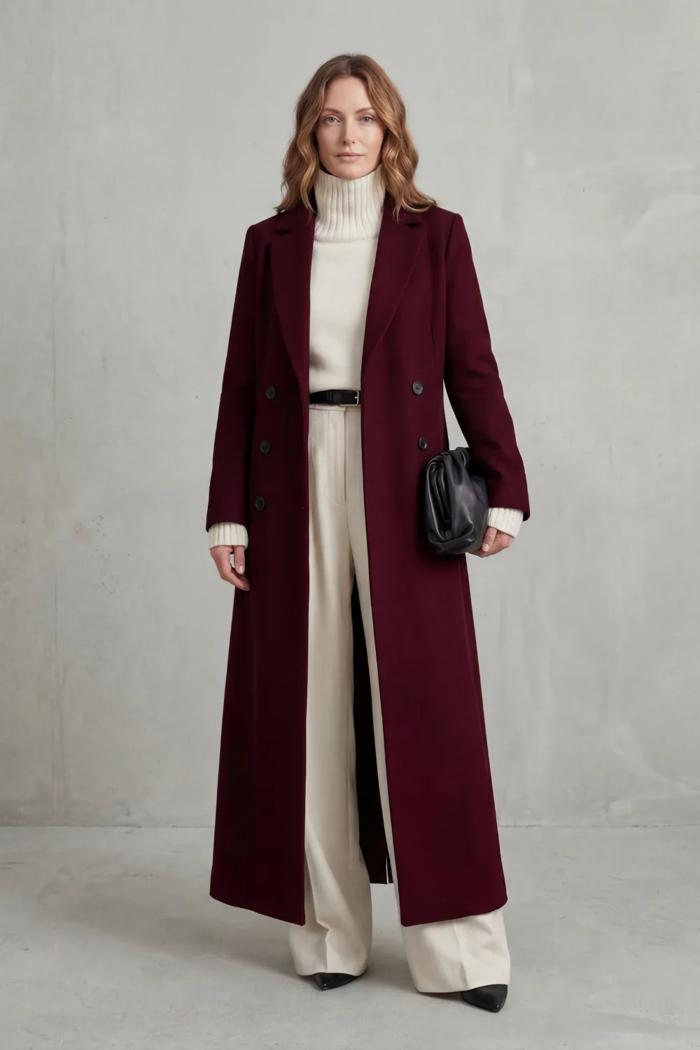 Valderine – Tailored fit – Long wool coat - Image 8