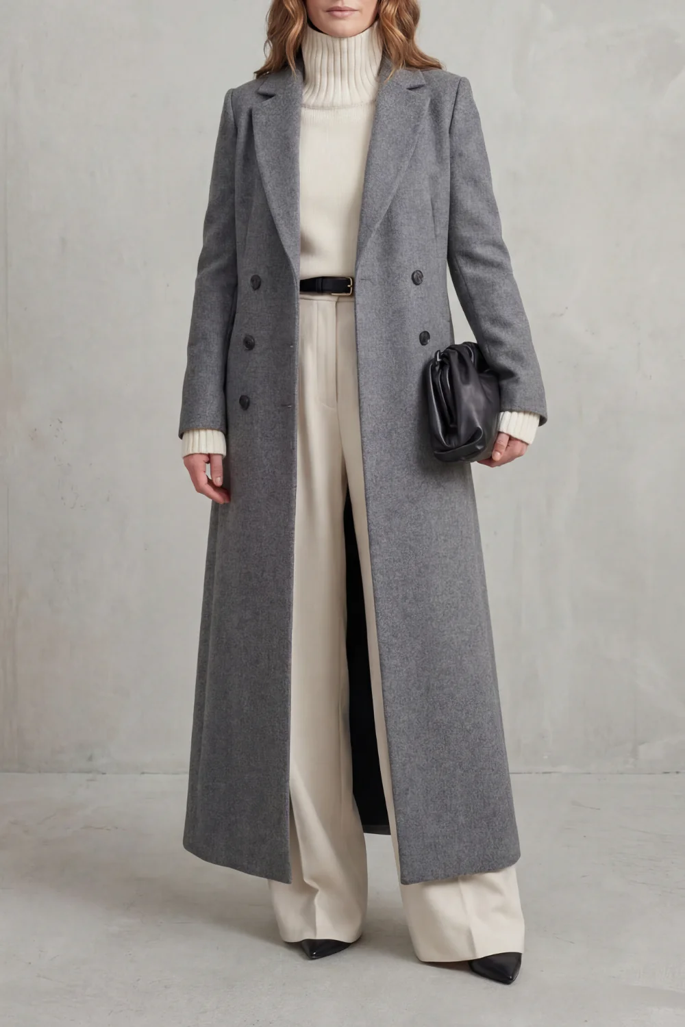 Valderine – Tailored fit – Long wool coat - Image 9