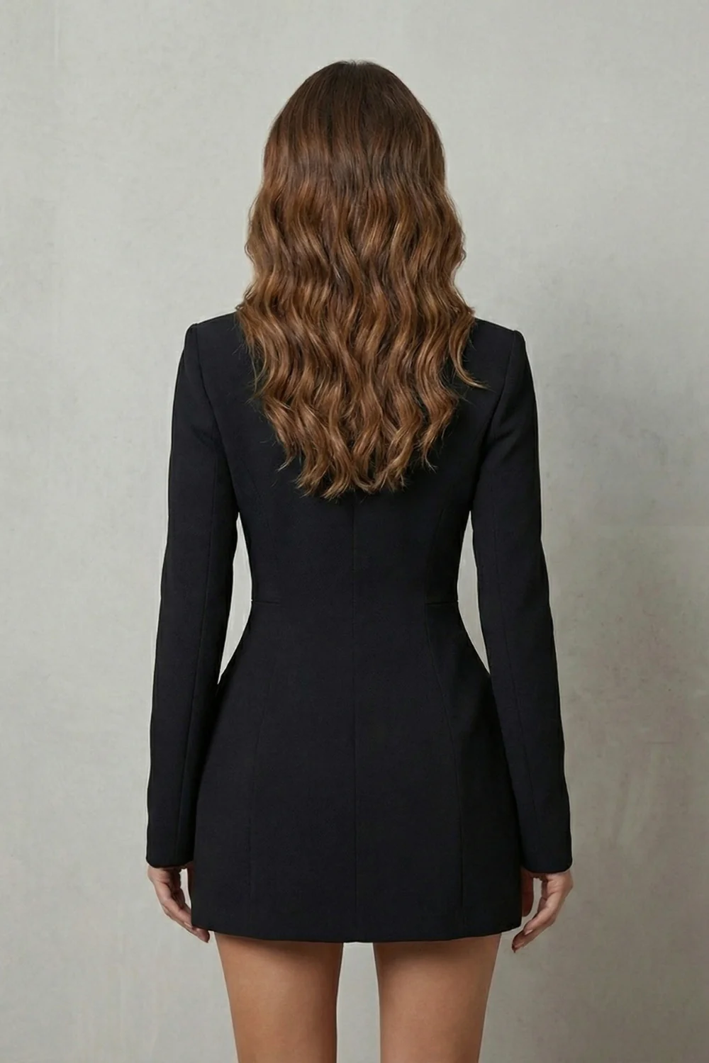 Valencia – Tailored power silhouette – Blazer mini dress - Image 4