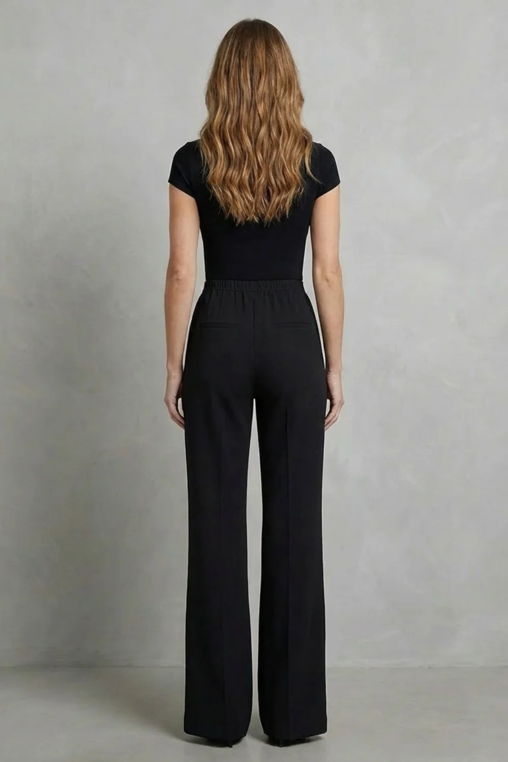 Velizza – Streamlined silhouette – High-waist wide-leg trousers - Image 4