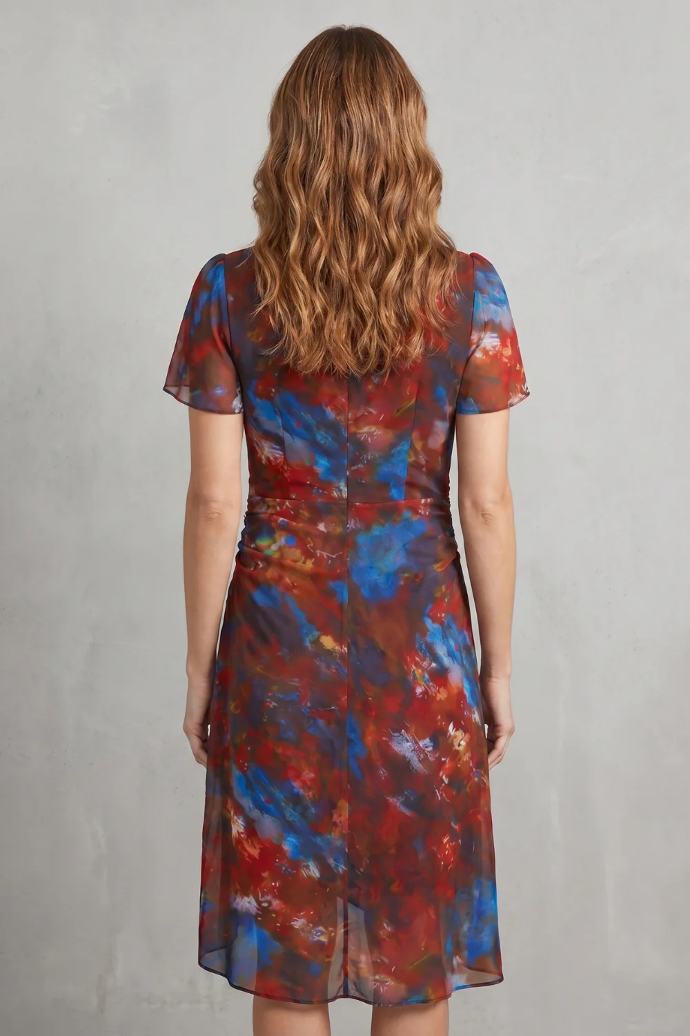 Velmora – Abstract bohemian allure – Midi dress - Image 4